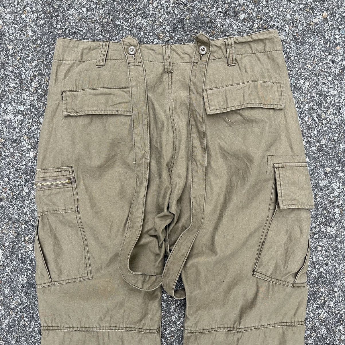 Number (N)ine Japanese Brand Cargo Pants Suspender Goa Style Size US 32 / EU 48 - 11 Thumbnail