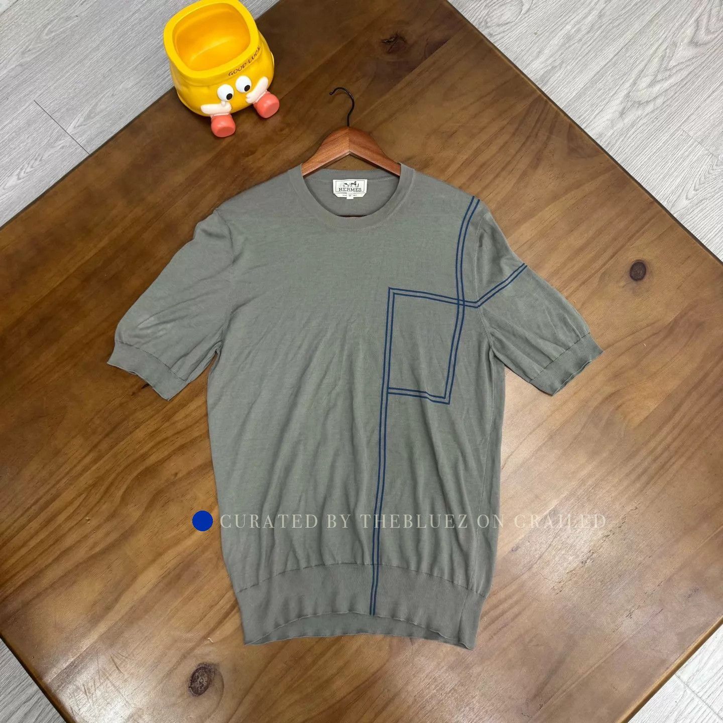 Hermes Vibrant Knit Short Sleeve Tee Size US M / EU 48-50 / 2 - 1 Thumbnail