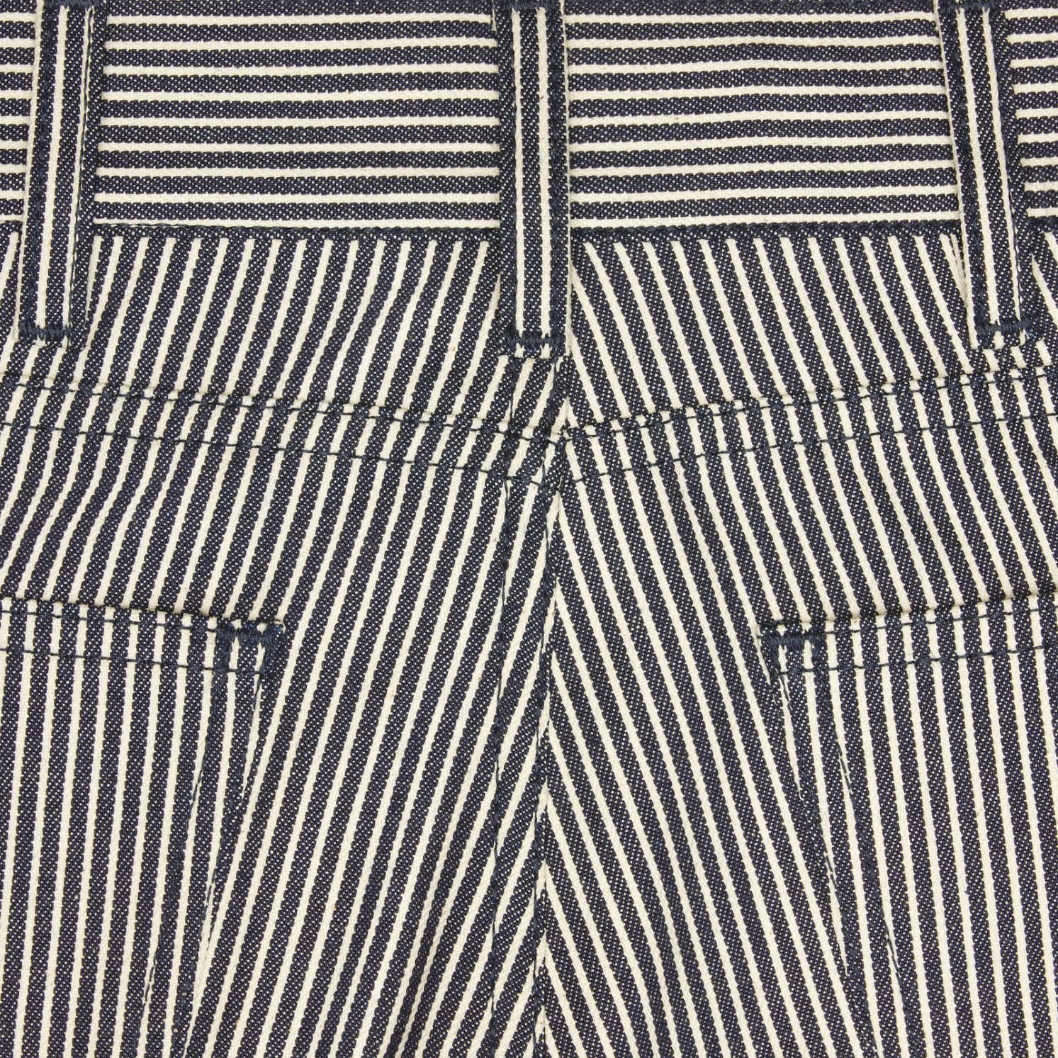 Celine o1w1db10125 2N988098V Jane Flared Jeans in Blue & White Size 25" / US 0 / IT 36 - 3 Thumbnail