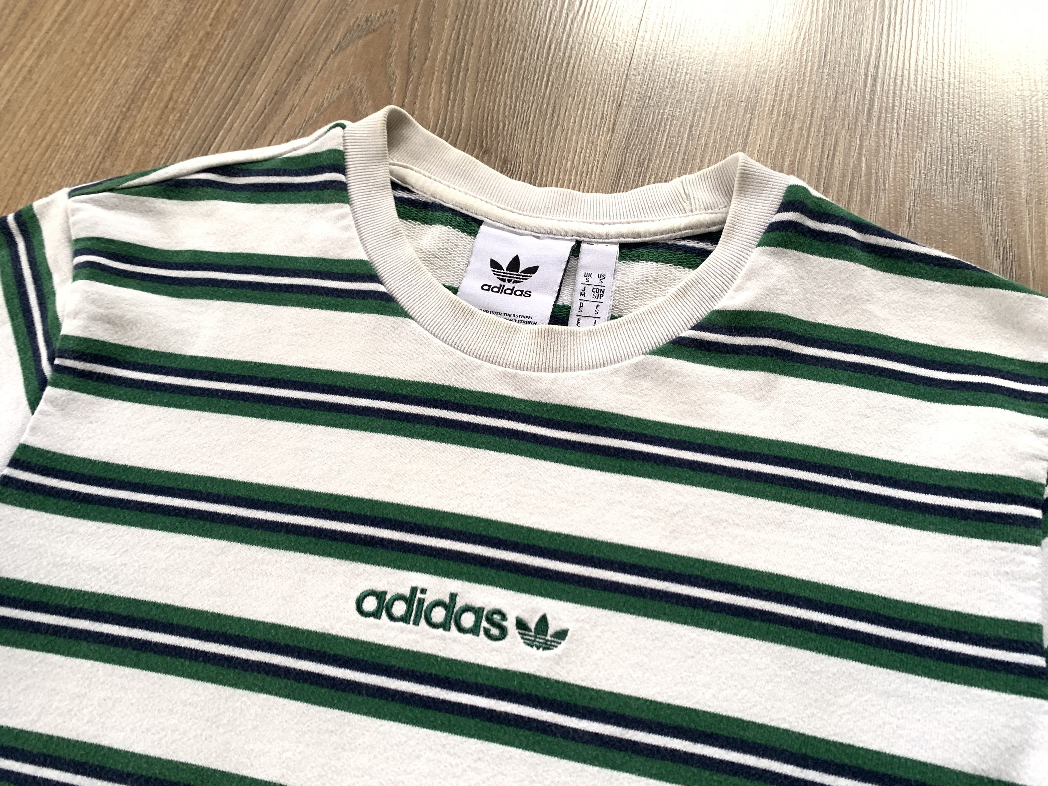 Adidas Adidas Originals Striped T-Shirt Size US S / EU 44-46 / 1 - 5 Thumbnail