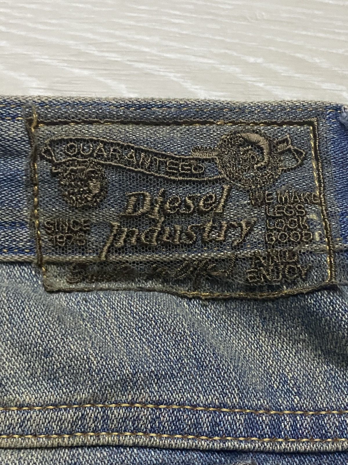 Diesel Vintage Diesel Snoozy Mud wash Distressed Loose Jeans Size US 34 / EU 50 - 14 Thumbnail