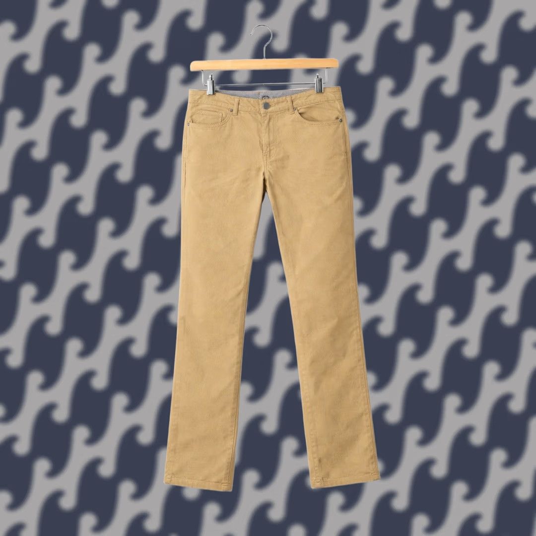 Peter Millar Peter Millar Khaki Pants 36 Flat Front Stretch Chino Classic Fit Men’s Corduroy Hat Size US 36 / EU 52 - 1 Thumbnail