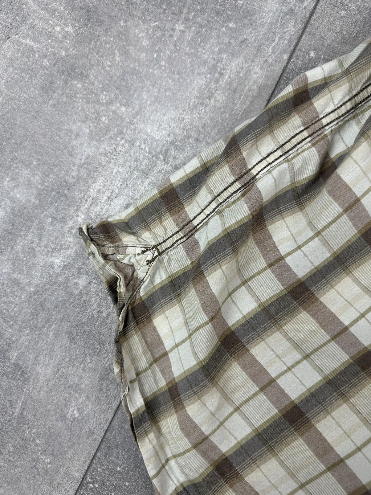Nigel Cabourn Nigel Cabourn Utlity Shirts Checked Button Up Size US M / EU 48-50 / 2 - 13 Thumbnail
