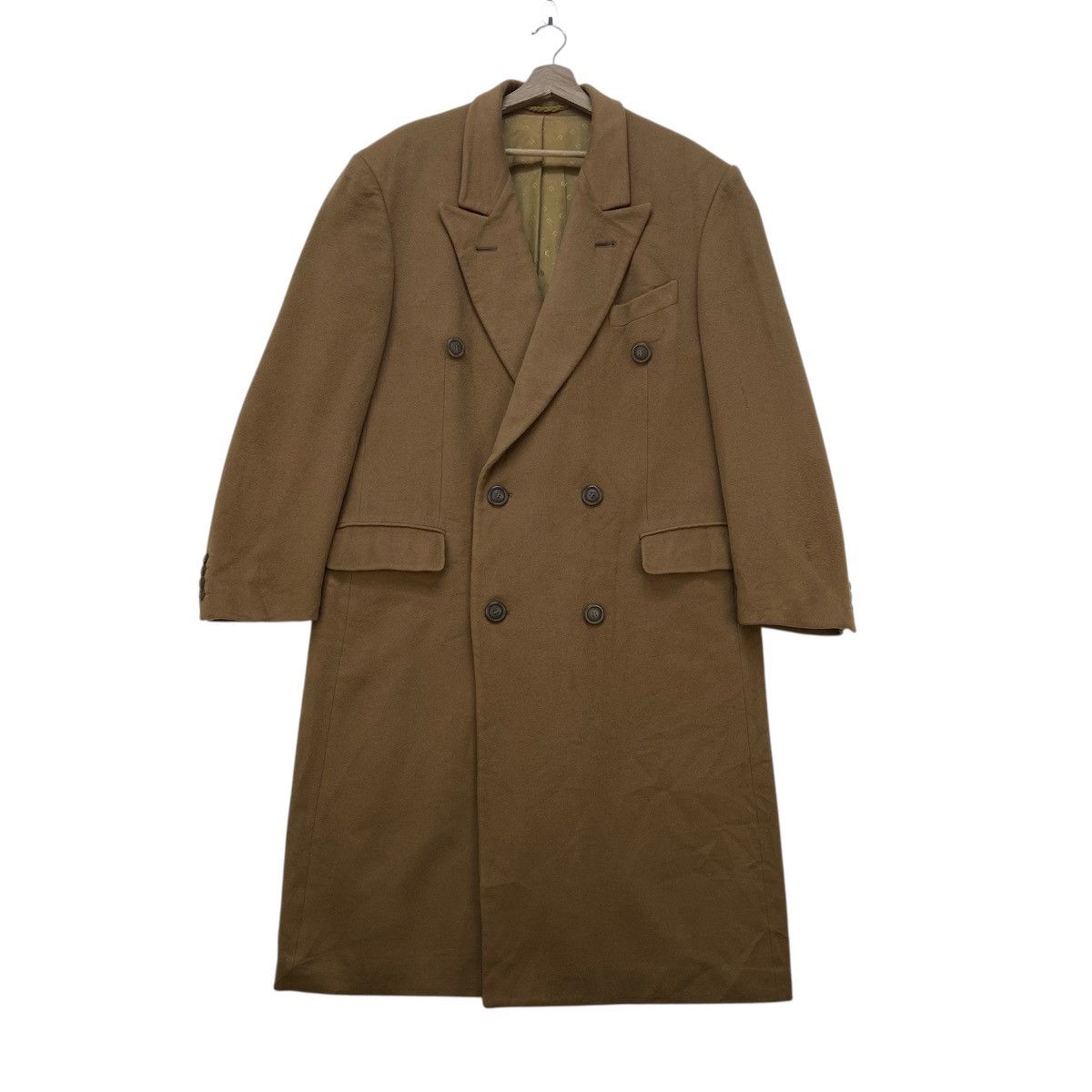 Aigner Aigner Wolfgang Held Loro Piana 100% Cashmere Overcoat Size US M / EU 48-50 / 2 - 1 Thumbnail