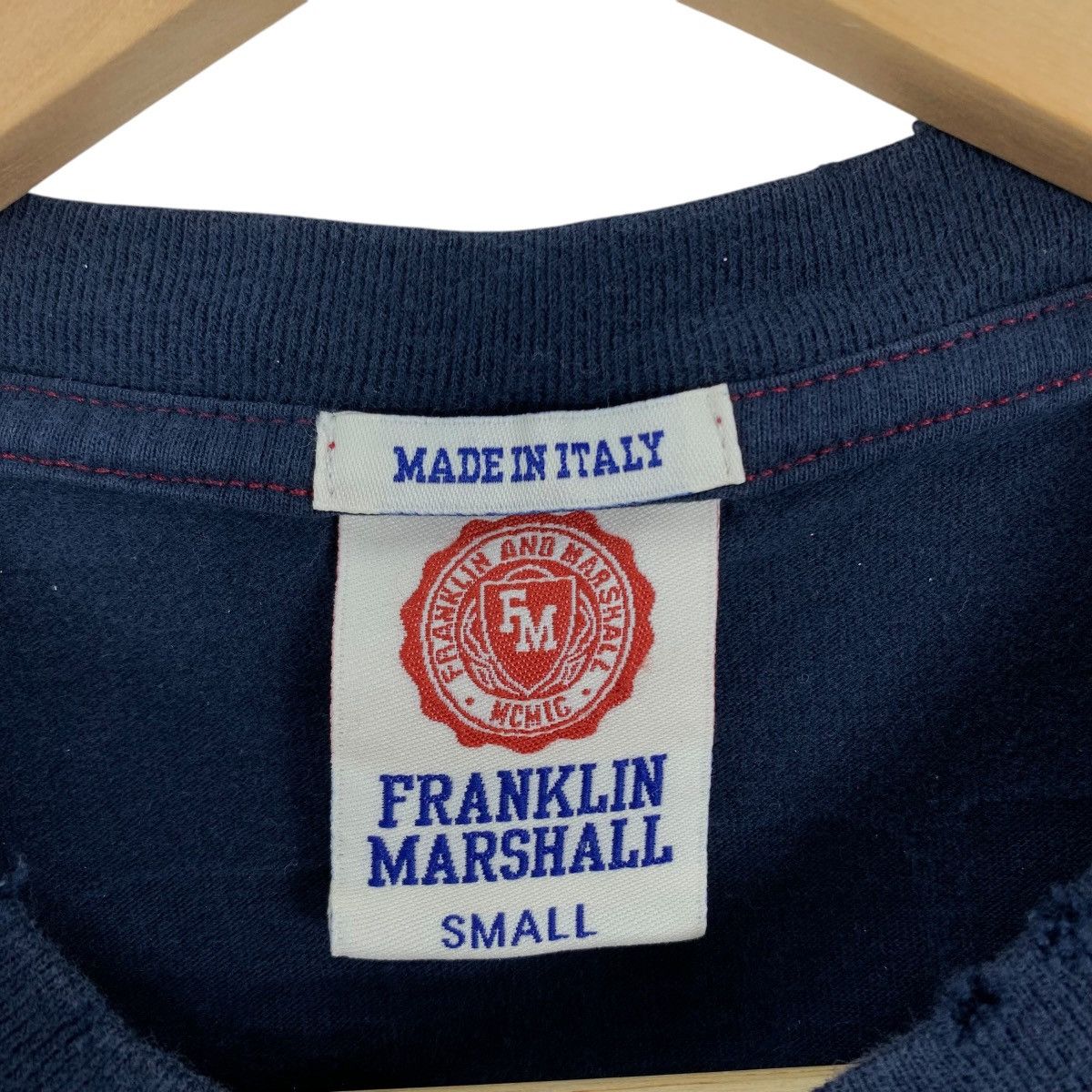 Franklin & Marshall FRANKLIN MARSHALL ITALY Brand F&MC Bowl Distressed Tshirt Size US S / EU 44-46 / 1 - 6 Thumbnail