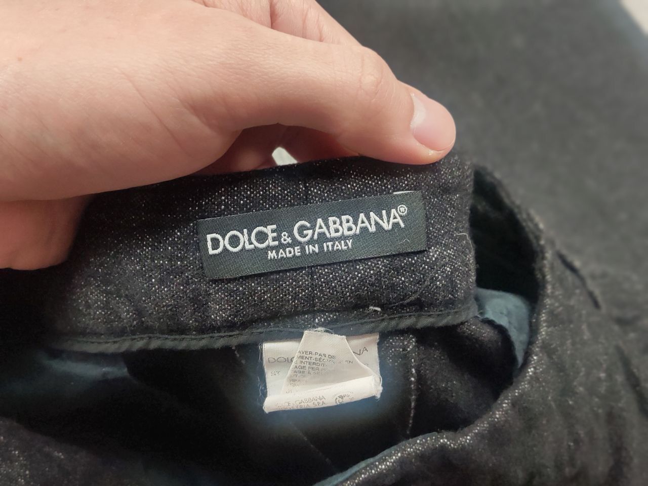 Dolce & Gabbana Dolce & Gabbana Italy Design Flared trousers wool Pants Size 27" / US 4 / IT 40 - 10 Thumbnail