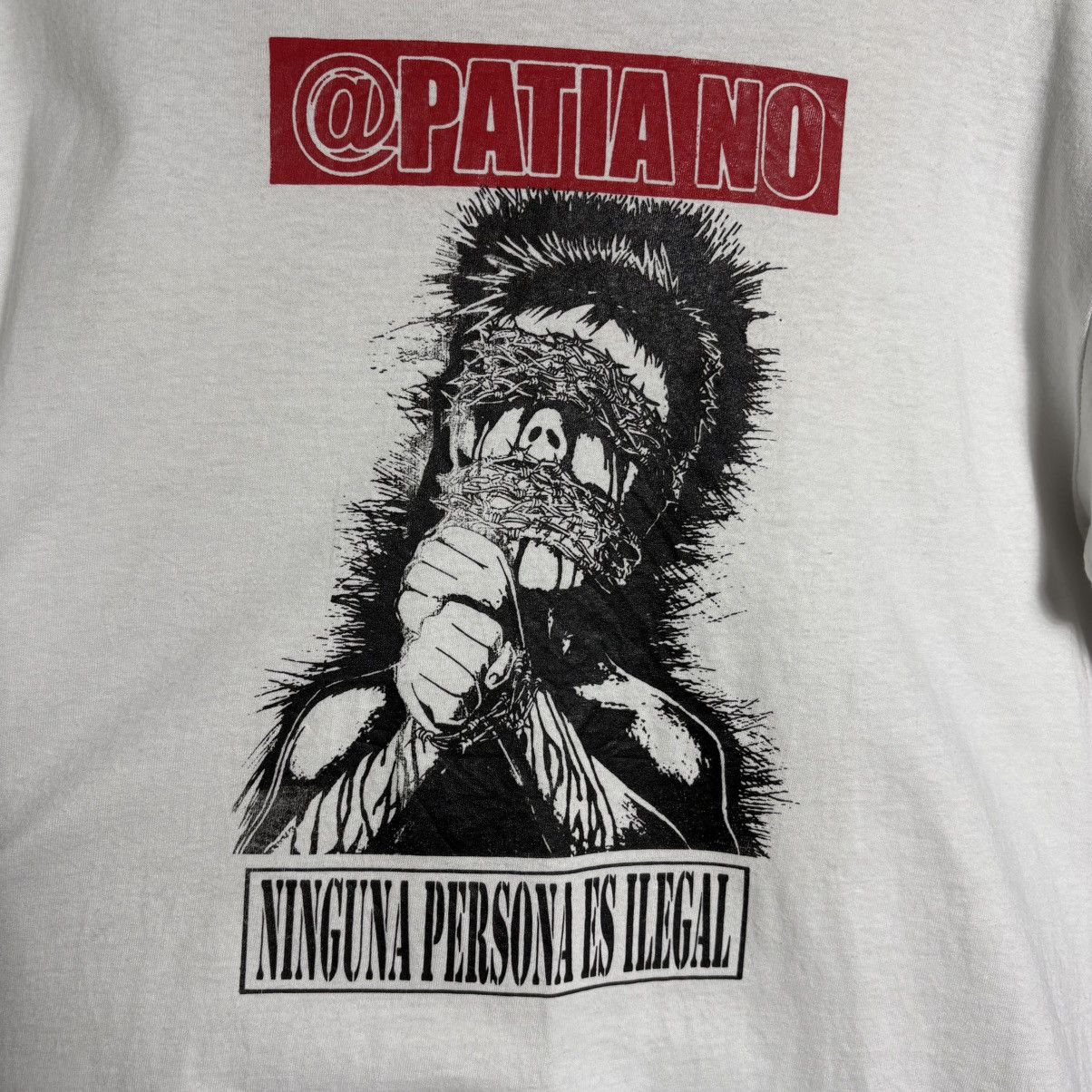 Band Tees × Mexicana × Vintage Vintage @Patia No Mexico Hardcore Punk Band Tee Size US L / EU 52-54 / 3 - 3 Thumbnail