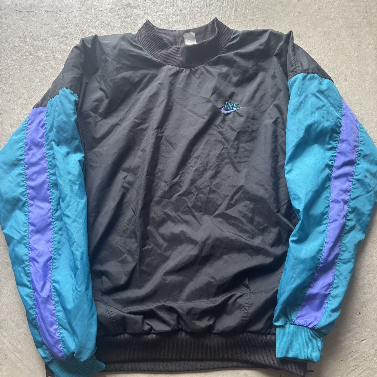 Nike RARE! Vintage 90sNike Pullover Mock XLARGE Size US XL / EU 56 / 4 - 1 Thumbnail