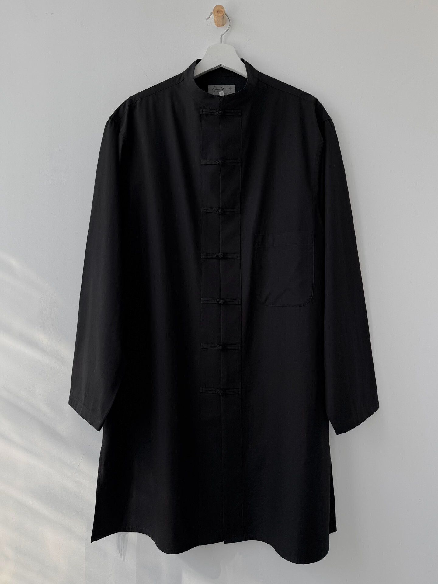 Yohji Yamamoto Yohji Yamamoto Black Cotton Shirt Size US L / EU 52-54 / 3 - 1 Thumbnail