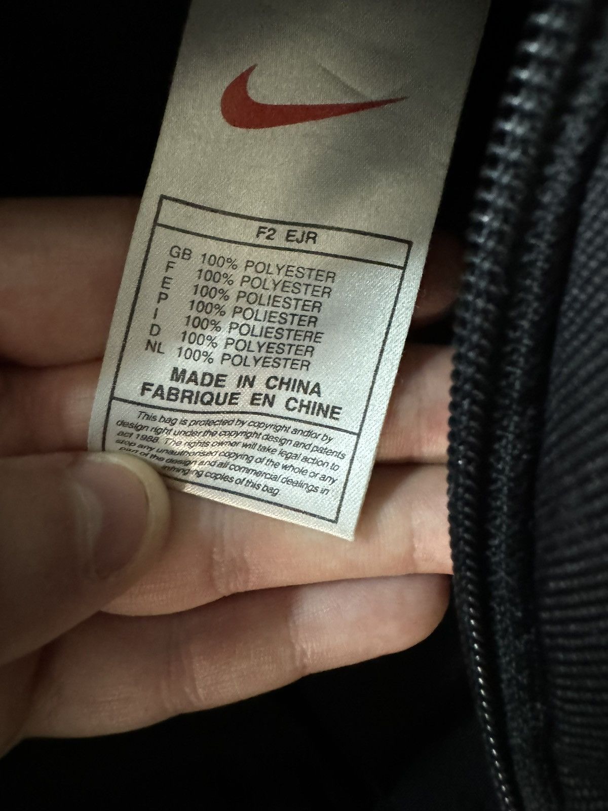 Vintage Nike vintage Bag Size ONE SIZE - 10 Thumbnail