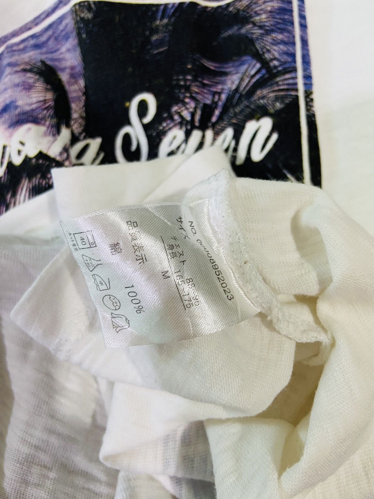 Japanese Brand Nama a Seven Hawaii Theme Tee Size US S / EU 44-46 / 1 - 6 Thumbnail