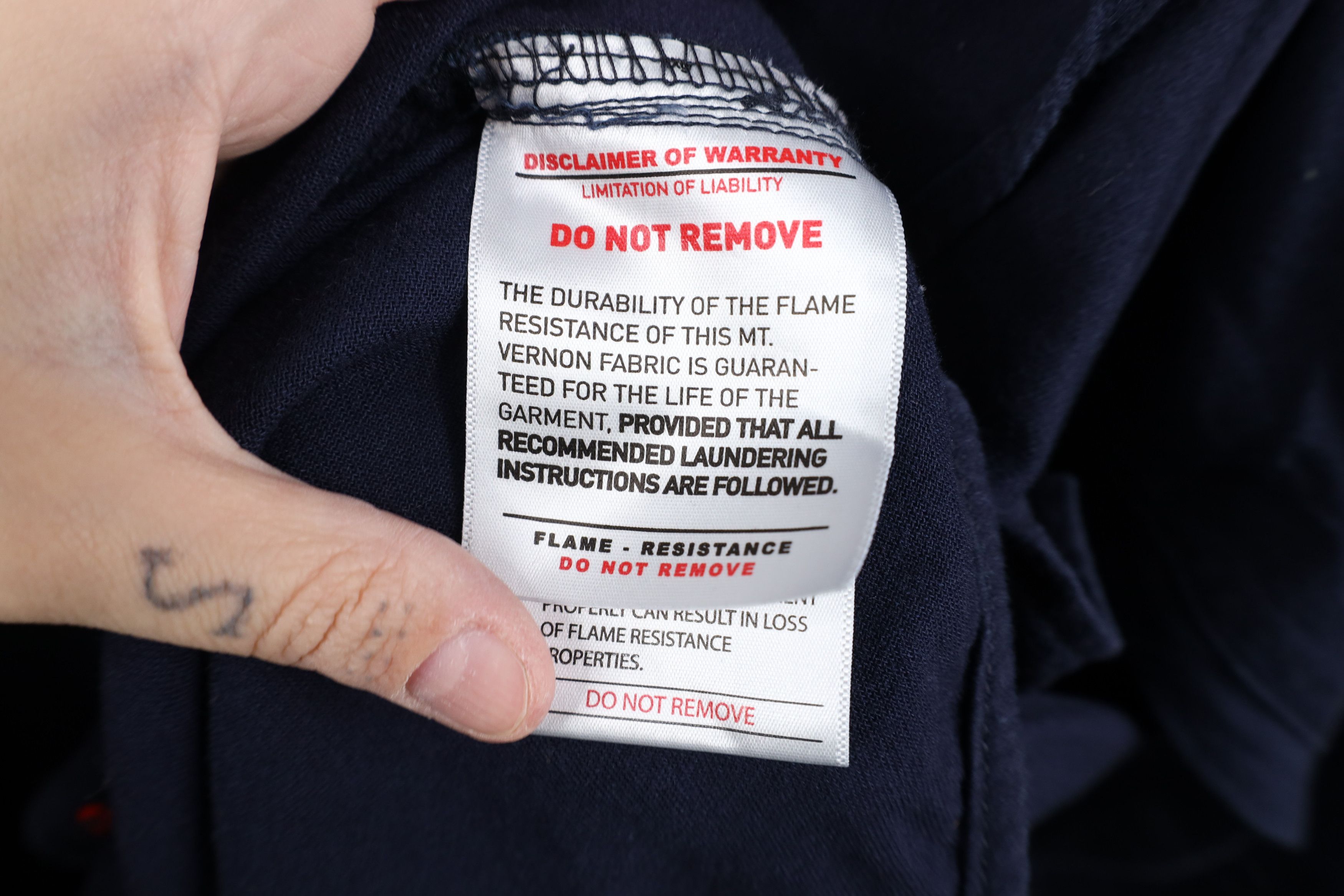 Ariat Ariat FR Fire Flame Resistant 2 Work Button Down Shirt Blue Size US XXL / EU 58 / 5 - 10 Thumbnail
