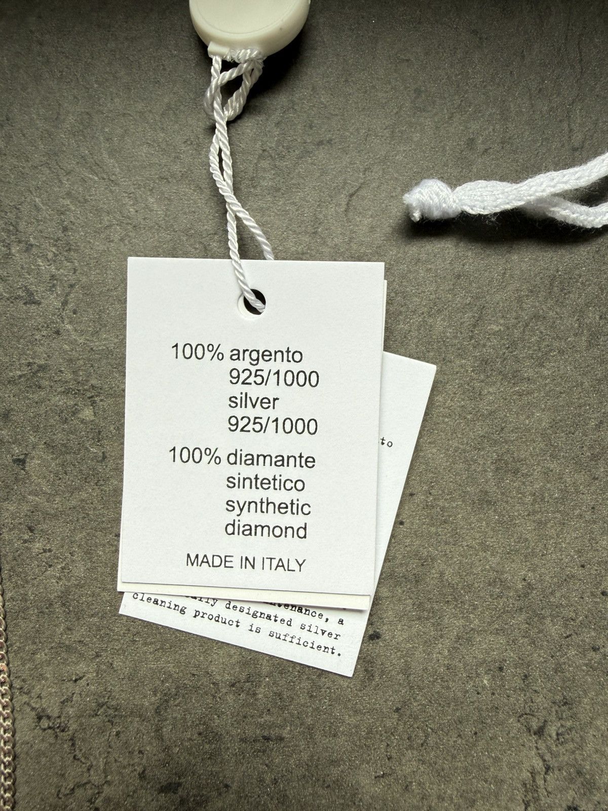 Maison Margiela Maison Margiela Diamond Necklace Size ONE SIZE - 8 Thumbnail