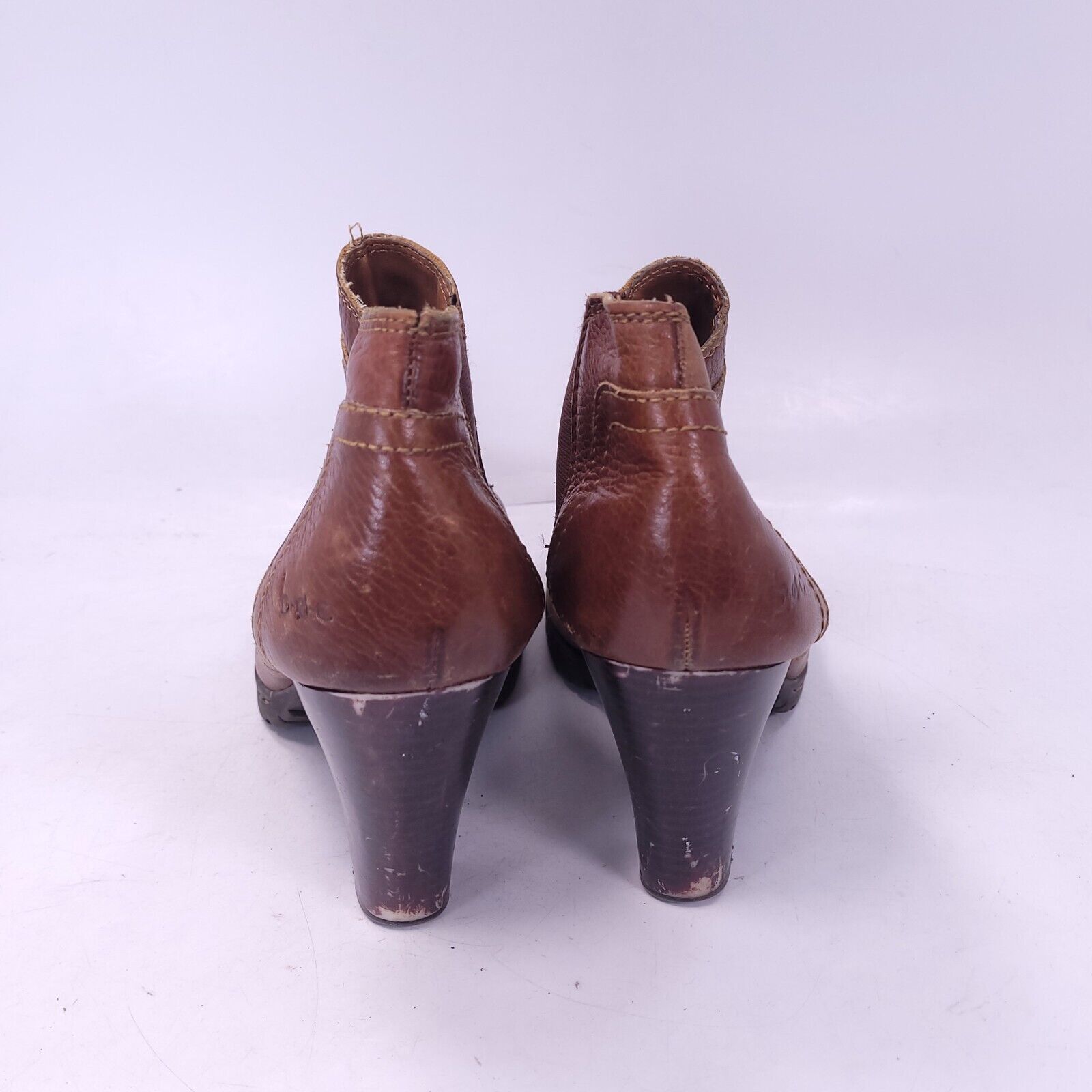 Born b.o.c. Born Casual Heeled Boot Womens Size 8.5 BC4583 Brown Size US 8.5 / IT 38.5 - 3 Thumbnail