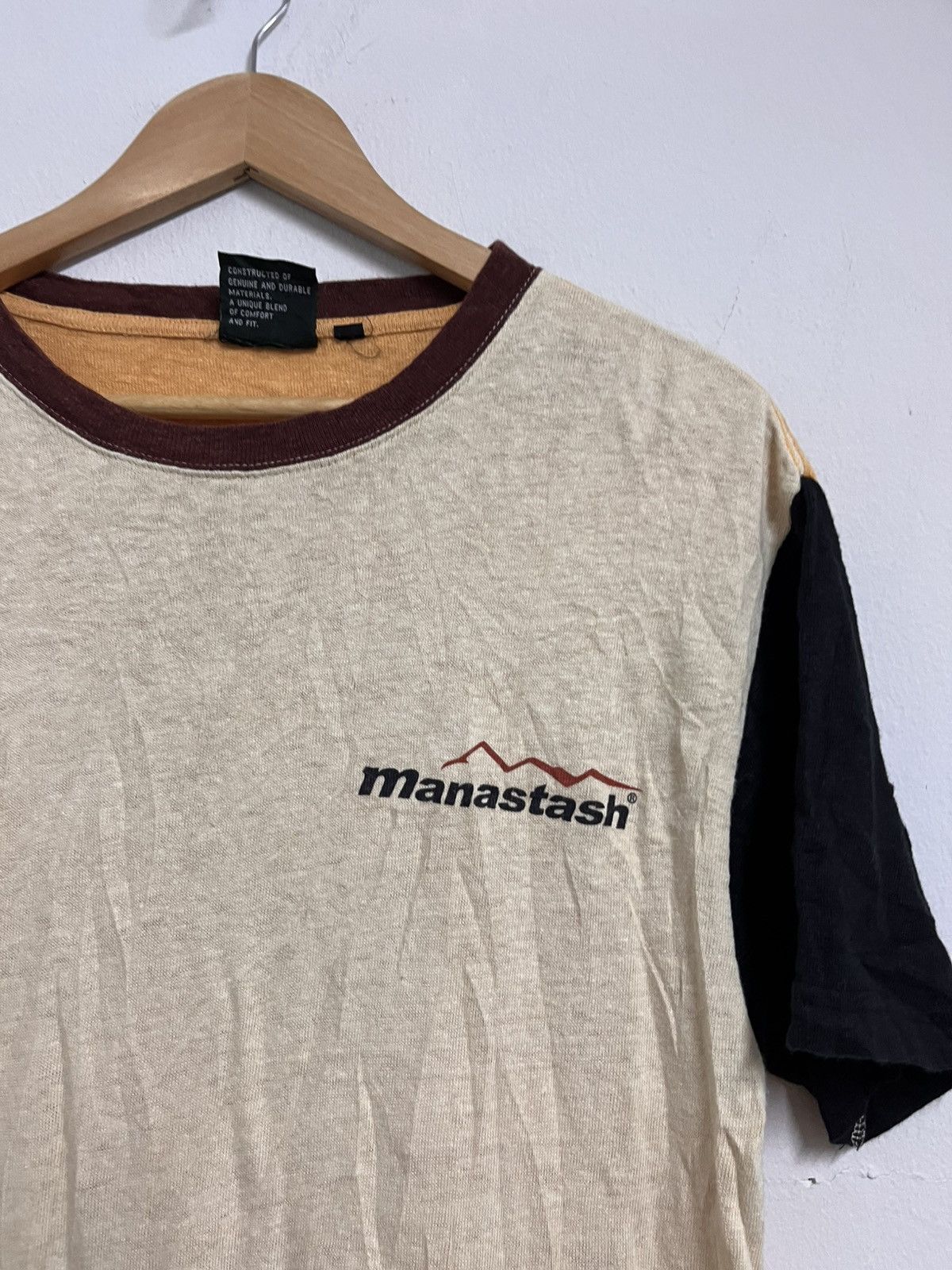 Manastash Manastash Hemp Fabric Colourblock Tee Size US L / EU 52-54 / 3 - 3 Thumbnail