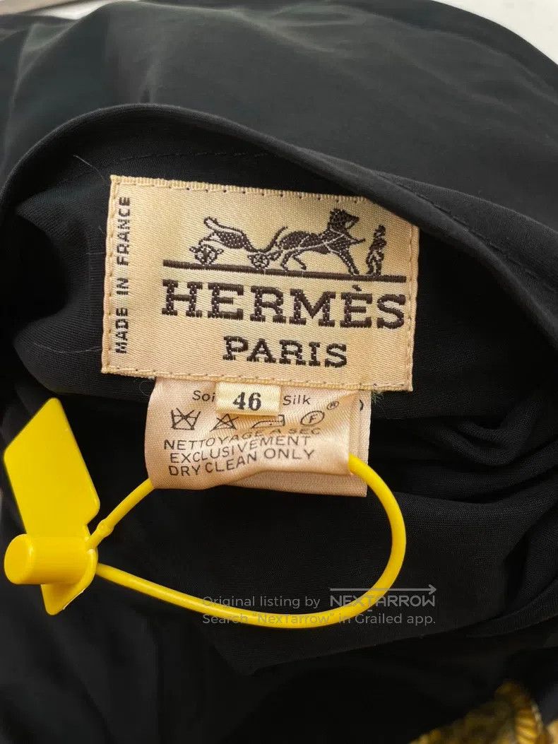 Hermes Hermes Real Silk Double-Sided Flight Jacket Size US S / EU 44-46 / 1 - 5 Thumbnail