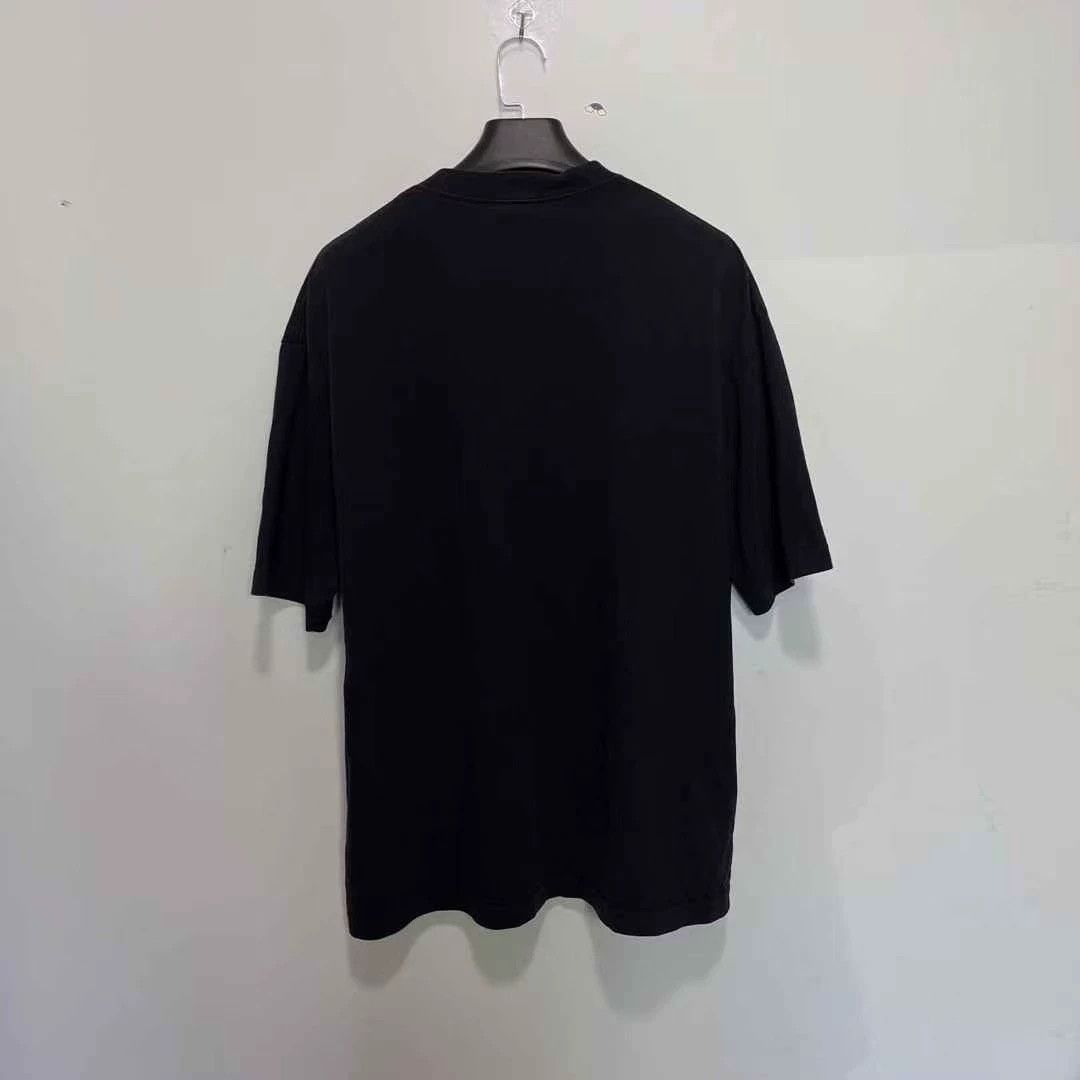 Balenciaga Balenciaga Cities Paris Logo Tee SS23 Black M Size US M / EU 48-50 / 2 - 2 Thumbnail