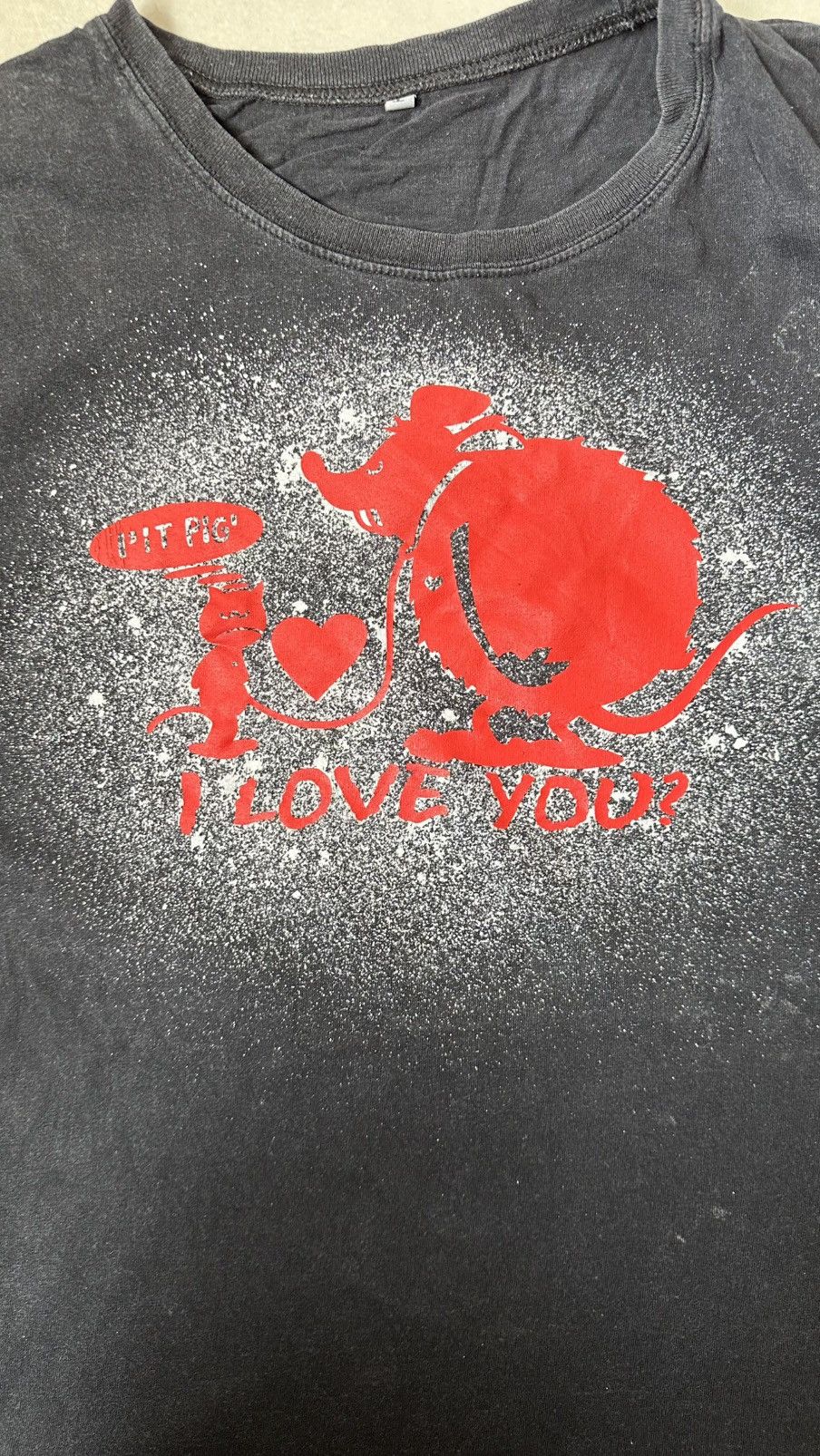 Vintage VINTAGE PUT FIG’ I LOVE YOU HUMOR TEE Size US L / EU 52-54 / 3 - 2 Thumbnail