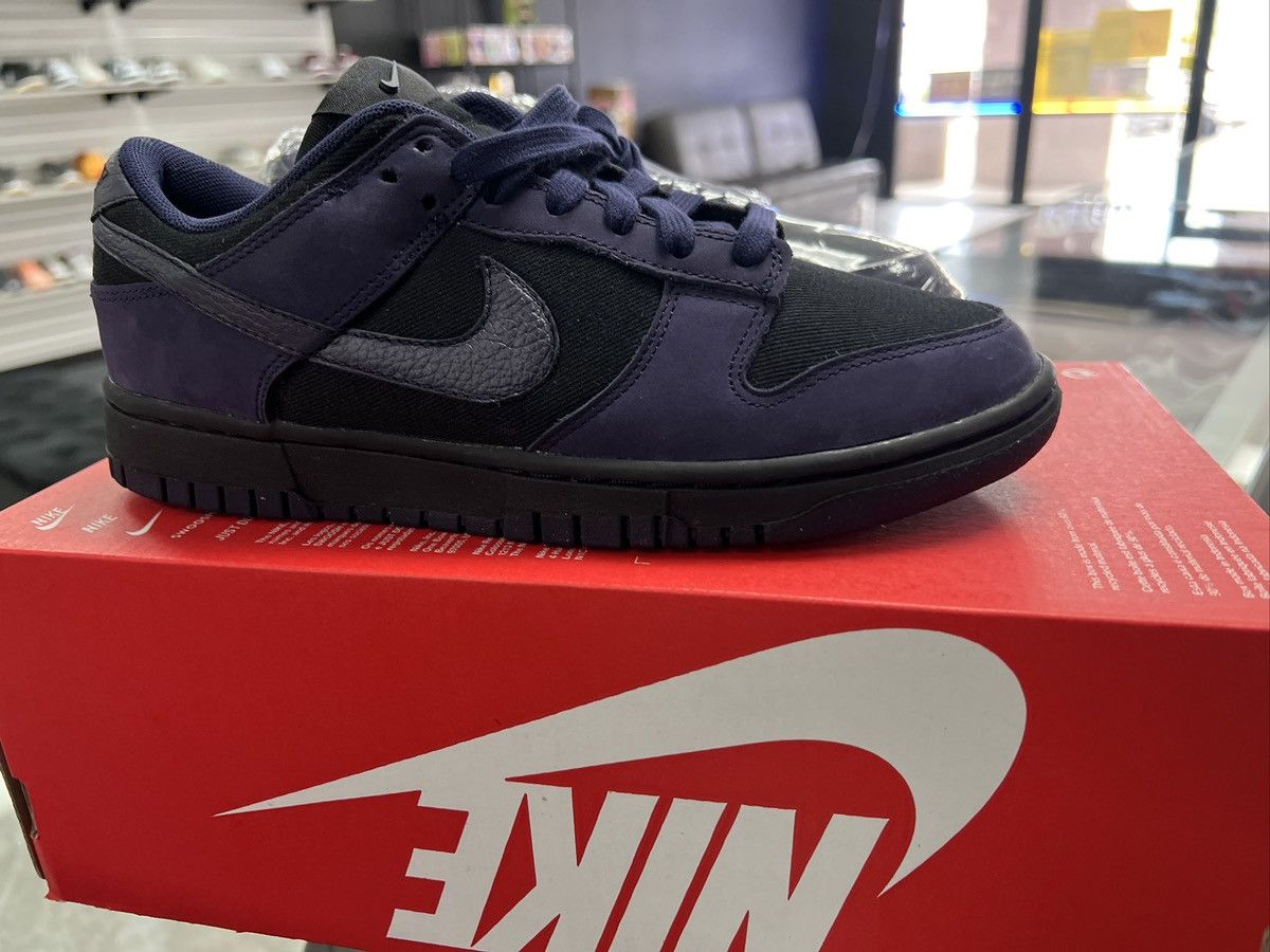 Nike Nike Dunk Low purple ink Size US 7.5 / EU 40-41 - 2 Thumbnail
