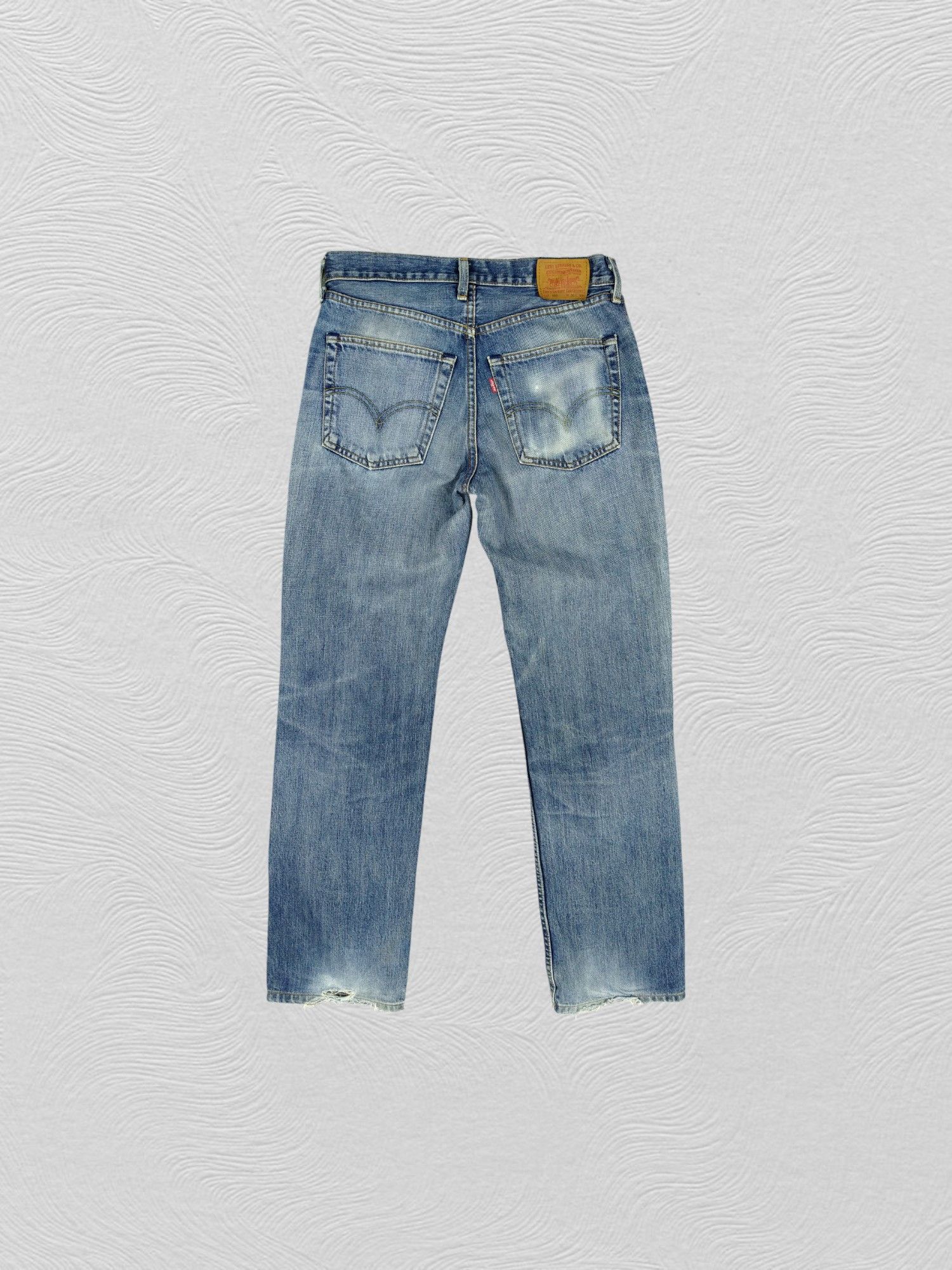 Levi's Dirty Used Blue Vintage Levi's 502 30x30.5 Denim -JN927 Size US 30 / EU 46 - 2 Thumbnail