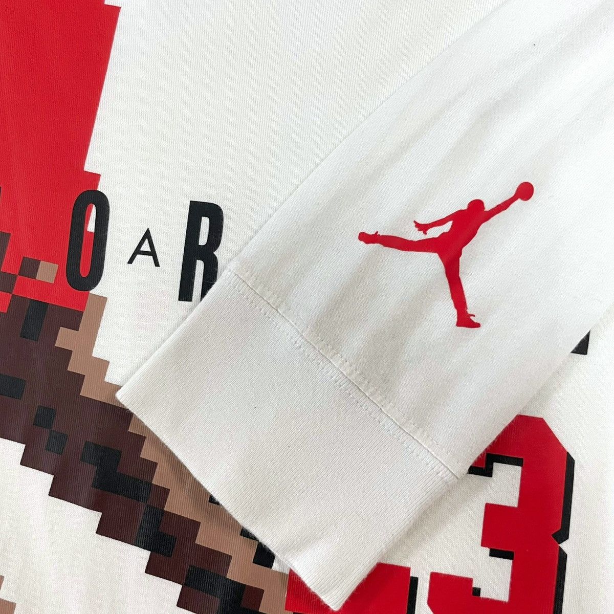 Jordan Brand Air Jordan Casual Sports Round Neck Alphabet Printing LS Tee Size US S / EU 44-46 / 1 - 6 Thumbnail