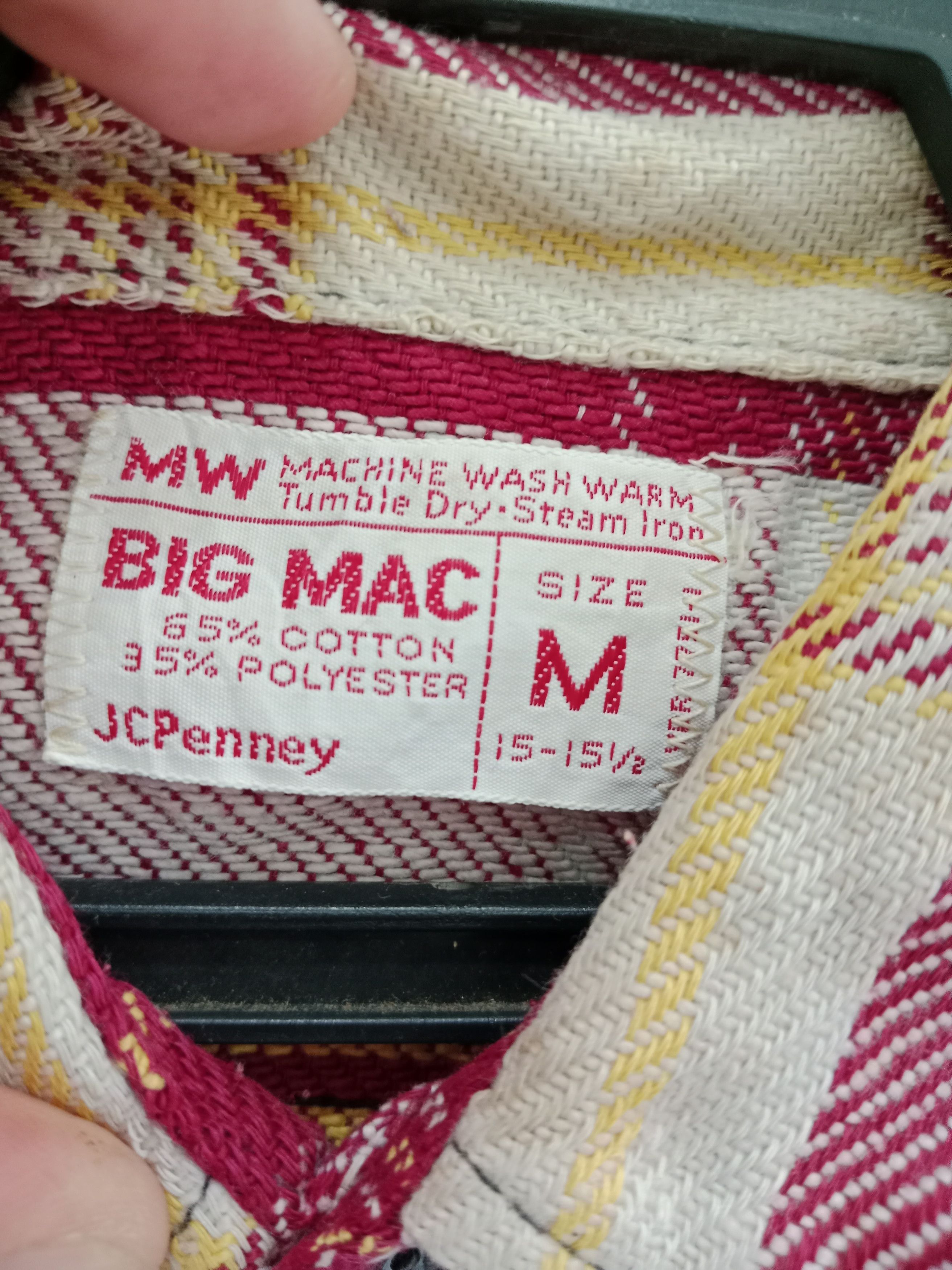 Big Mac × Flannel × JCPenney Vintage Flannel Big Mac x JcPenney Checkered Shirts Size US M / EU 48-50 / 2 - 5 Thumbnail
