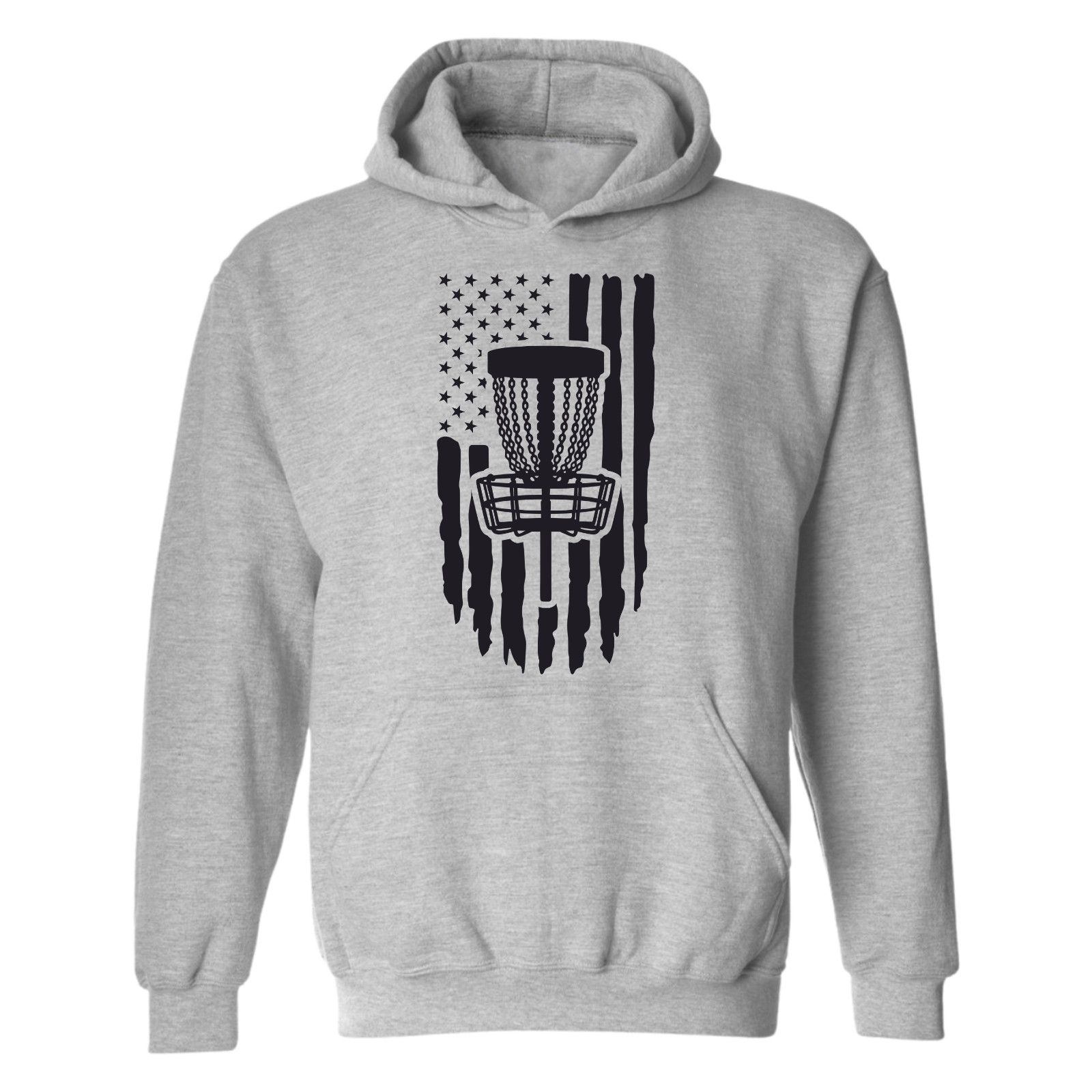 Other Disc Golf Pullover Hoodie PATRIOTIC AMERICAN FLAG Sweatshirt Size US L / EU 52-54 / 3 - 5 Thumbnail