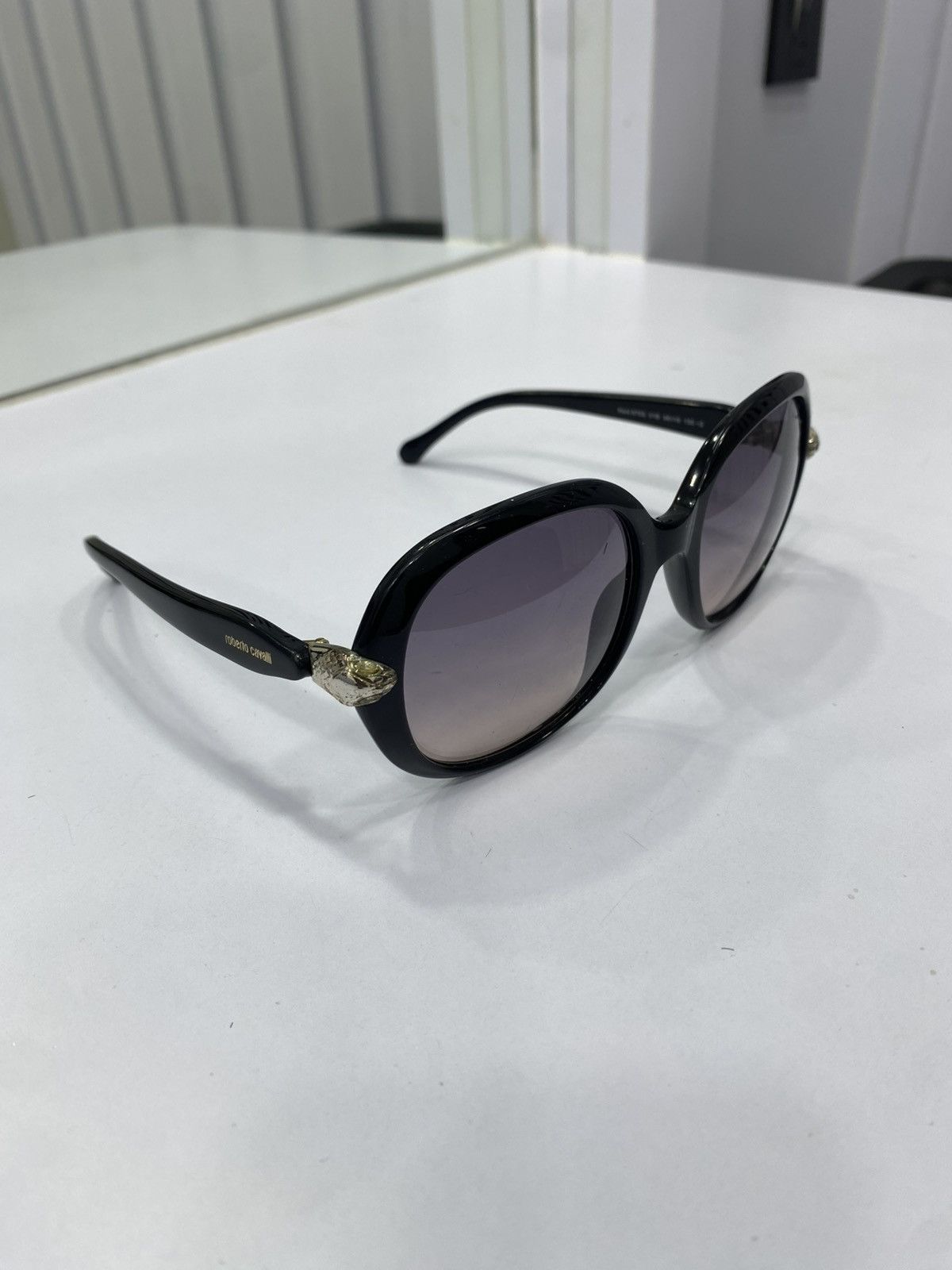 Roberto Cavalli Roberto cavalli keid 875s-01b sunglasess Size ONE SIZE - 2 Thumbnail