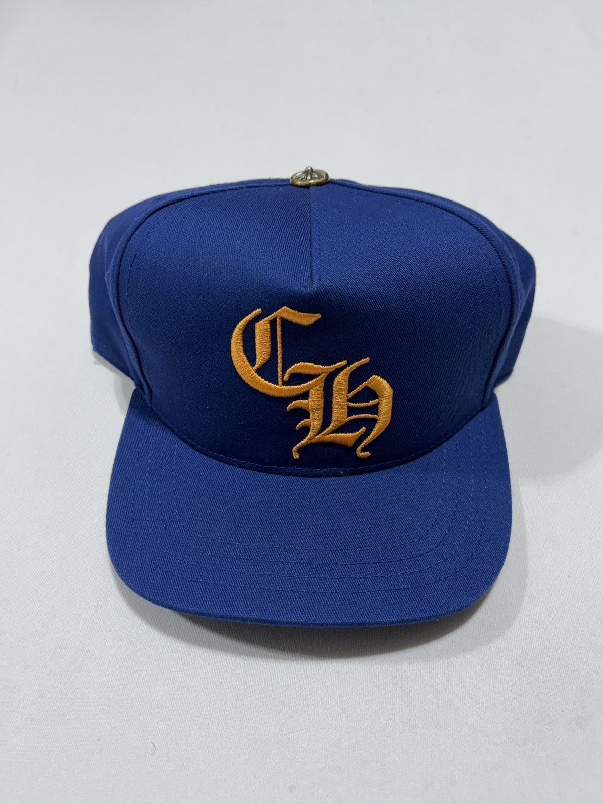 Chrome Hearts Chrome Hearts CH Baseball Cap Blue/Yellow Size ONE SIZE - 1 Thumbnail