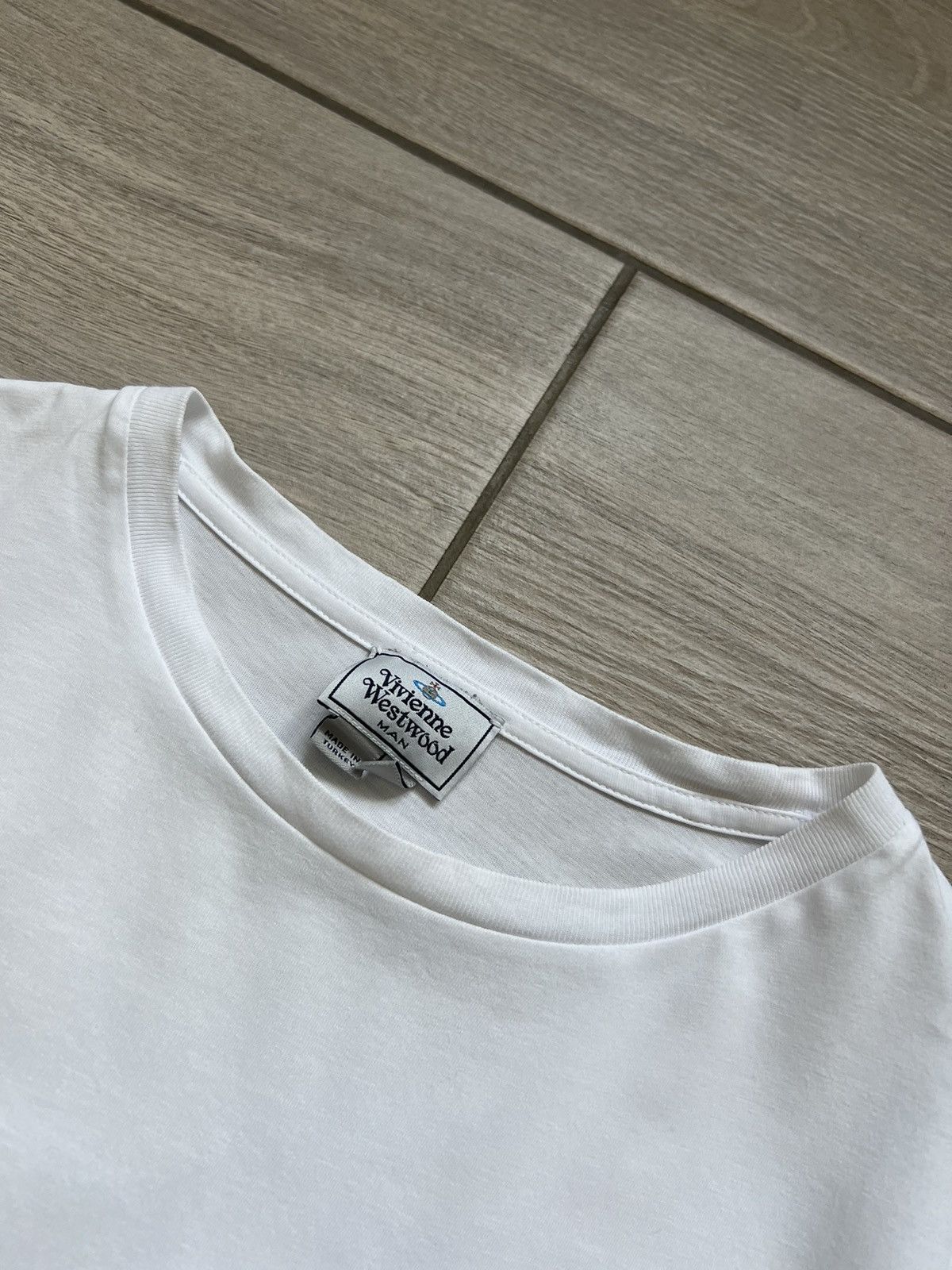 Vivienne Westwood Vivienne Westwood tee White T-Shirt Luxury Size US XL / EU 56 / 4 - 4 Thumbnail