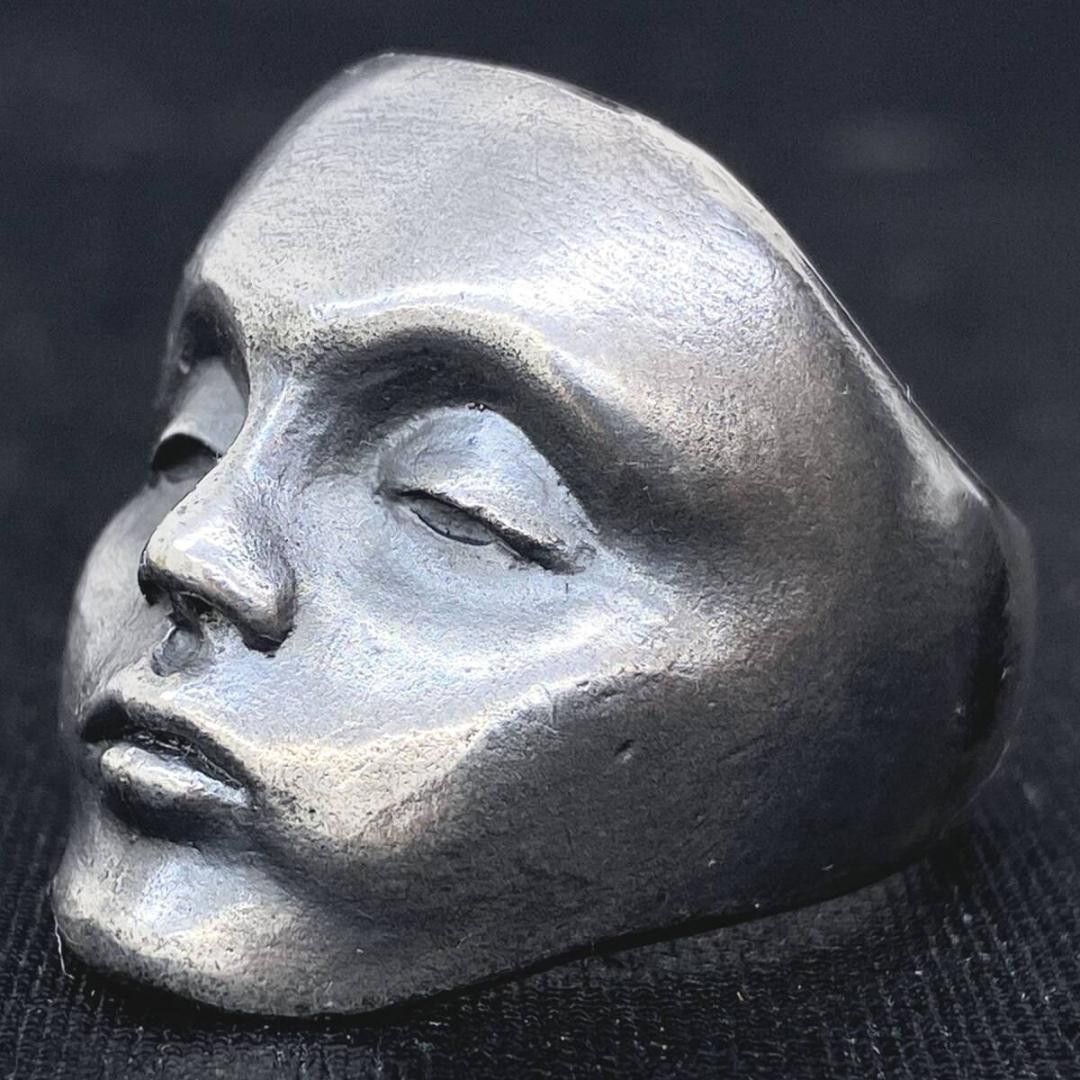 Yohji Yamamoto GOTHIC YOHJI YAMAMOTO MASK RING Size ONE SIZE - 3 Thumbnail