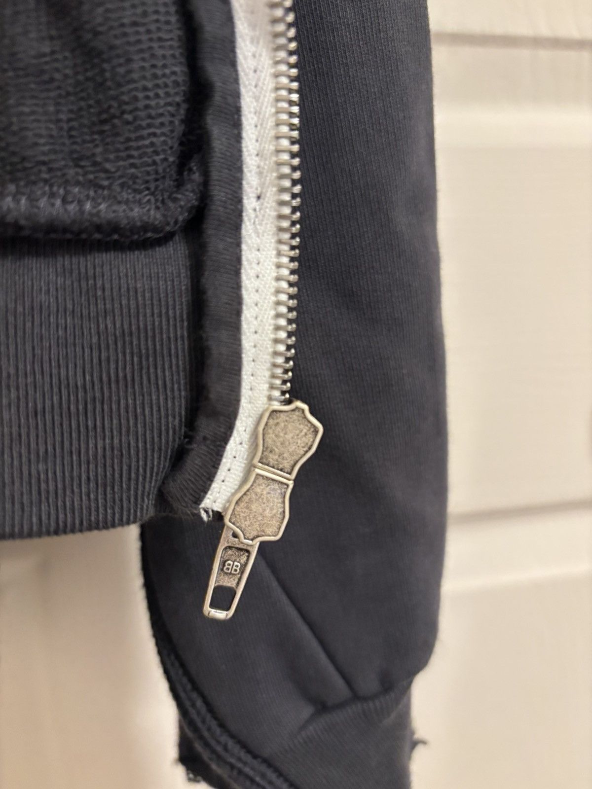 Balenciaga Patched Zip-Up Hoodie Size US M / EU 48-50 / 2 - 14 Thumbnail