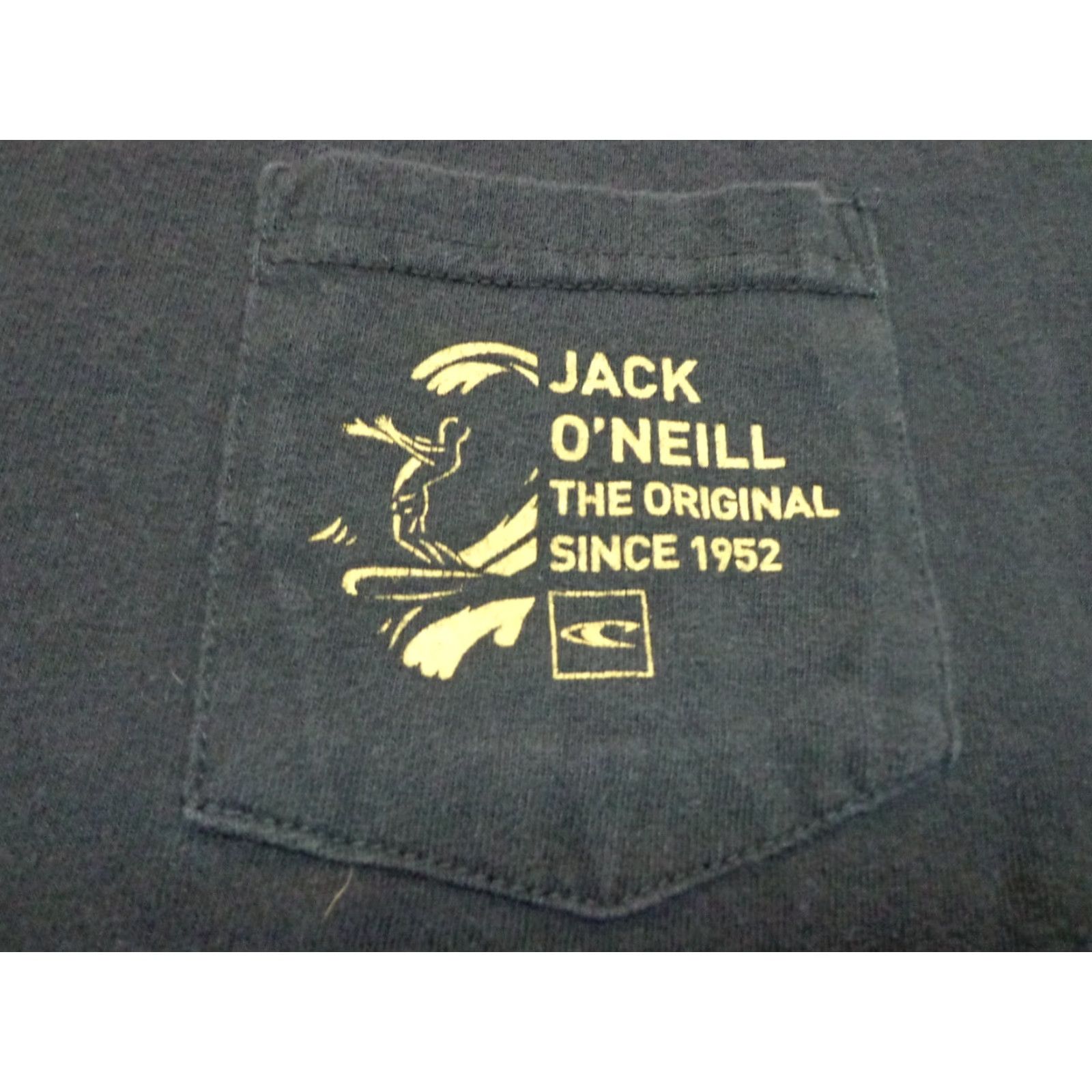O'Neill Jack O'Neill The Original Medium Black Pocket Surfing T Shirt Mens M Black Logo Surf 90s Size US M / EU 48-50 / 2 - 4 Thumbnail