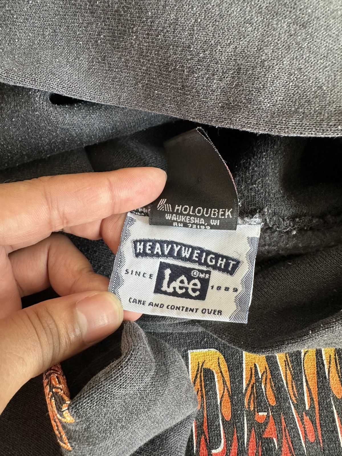Harley Davidson Vintage 90’s Harley Davidson Hoodie Flame Fire Flaming USA Size US M / EU 48-50 / 2 - 5 Thumbnail