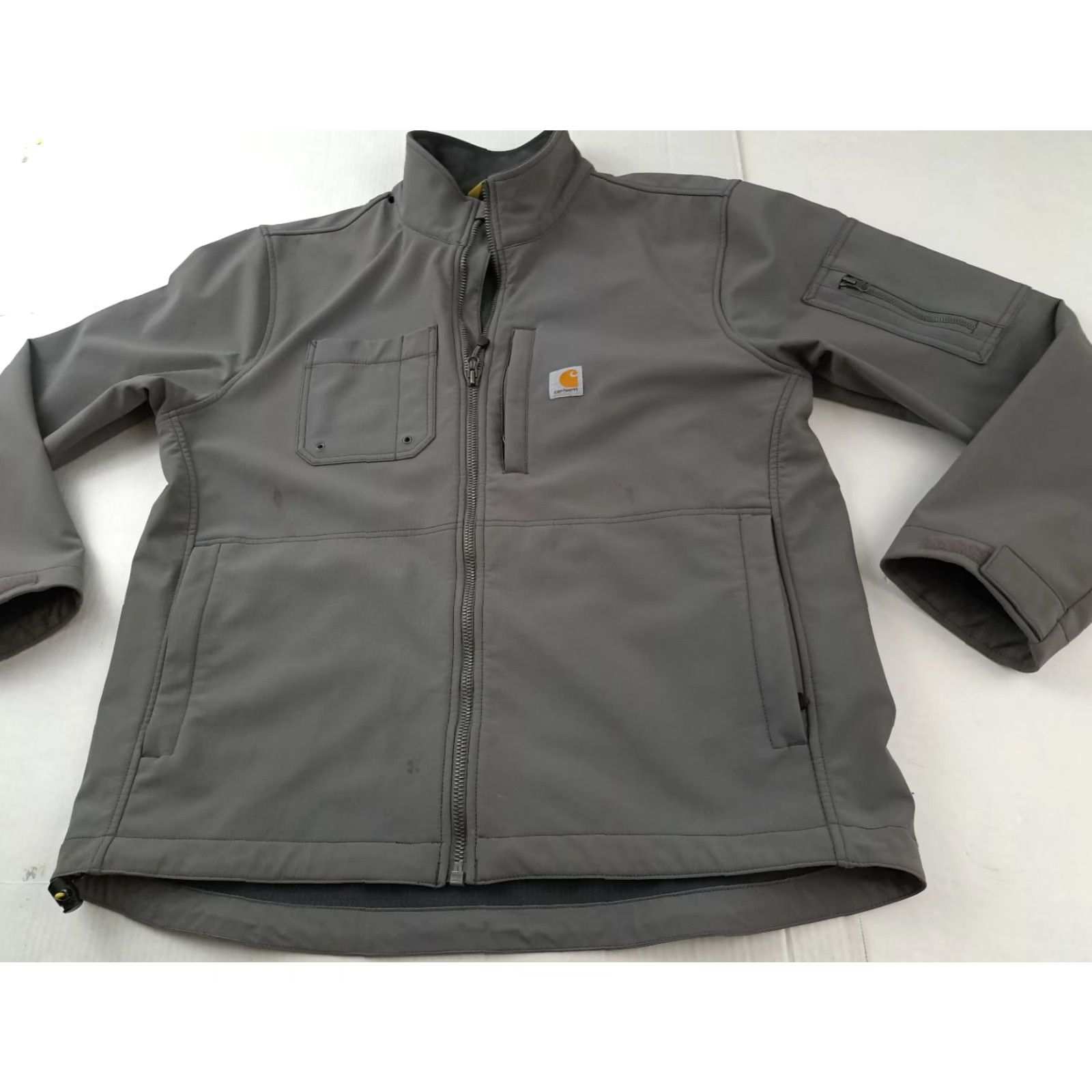 Carhartt VINTAGE Carhartt Rain Defender Soft Shell Grey Zip Jacket XL Unisex Adults Size US XL / EU 56 / 4 - 2 Thumbnail