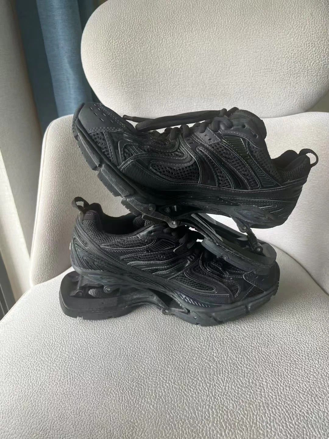 Balenciaga Balenciaga Xpander Black Sneakers 38 99 New 1x Worn Size US 8 / IT 38 - 5 Thumbnail