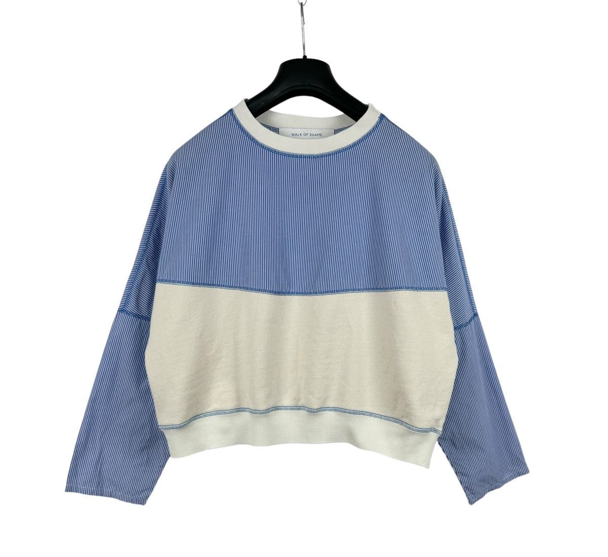 Designer Walk Of Shame Striped Sweatshirt Cotton size 38 Size XS / US 0-2 / IT 36-38 - 8 Thumbnail