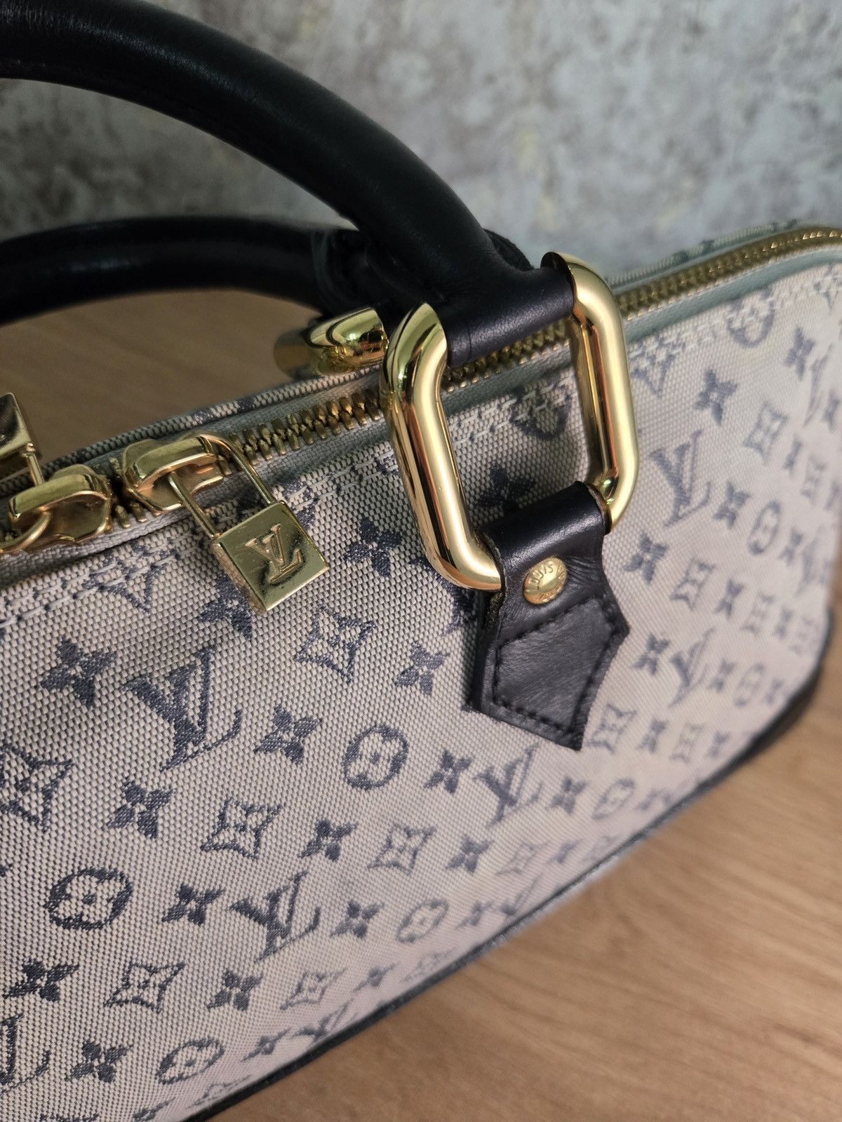 Louis Vuitton Louis Vuitton 2001 monogram mini Lin horizontal Alma Size ONE SIZE - 12 Thumbnail