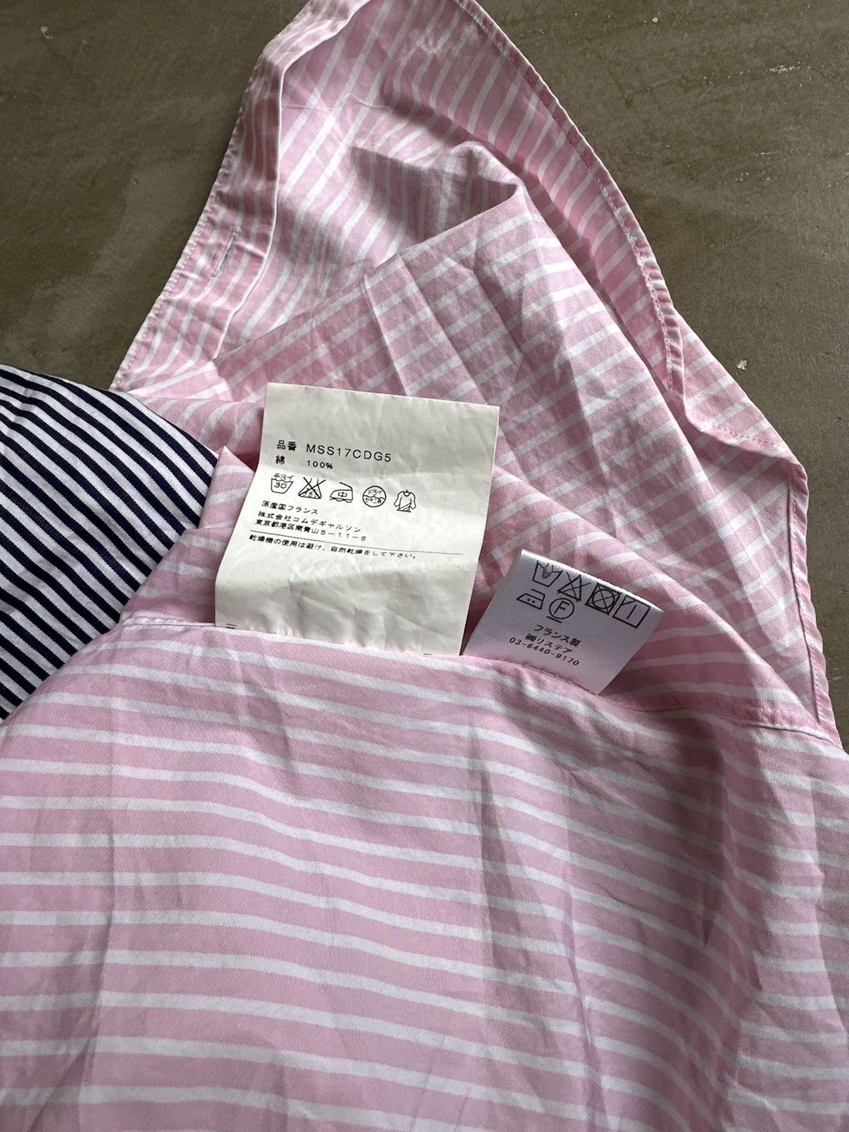 Comme des Garcons × Vetements Double Layered Reversible Shirt Size US XS / EU 42 / 0 - 14 Thumbnail