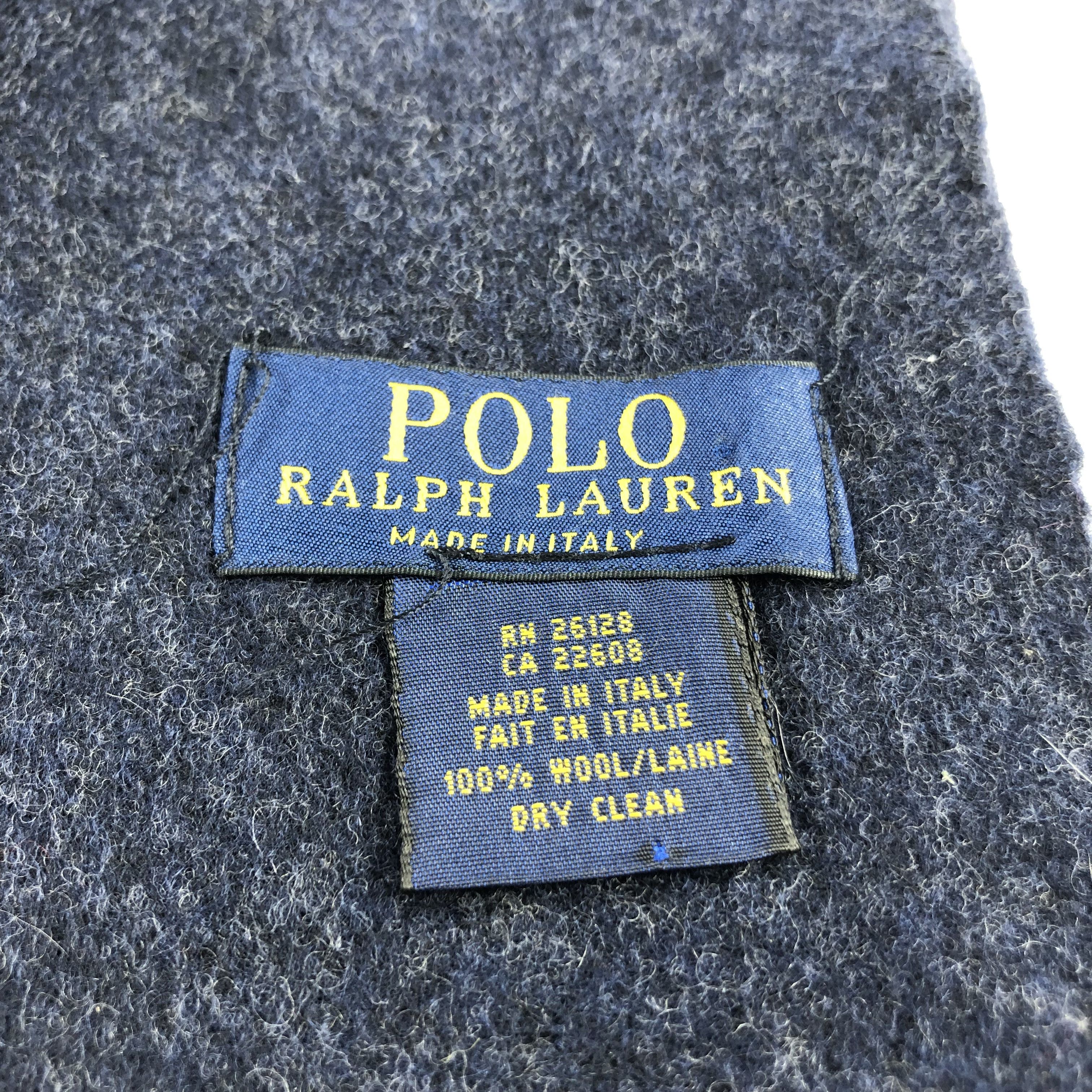 Polo Ralph Lauren Polo Ralph Lauren Scarf Muffler Wool V998 Size ONE SIZE - 5 Thumbnail