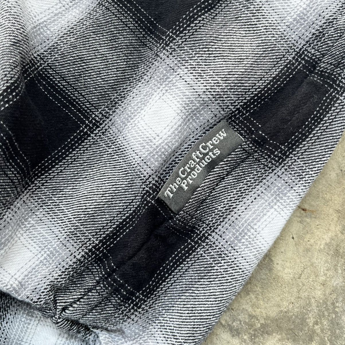 Vintage The CraftCrew shadow plaid shirt cotton 100% Size US M / EU 48-50 / 2 - 4 Thumbnail