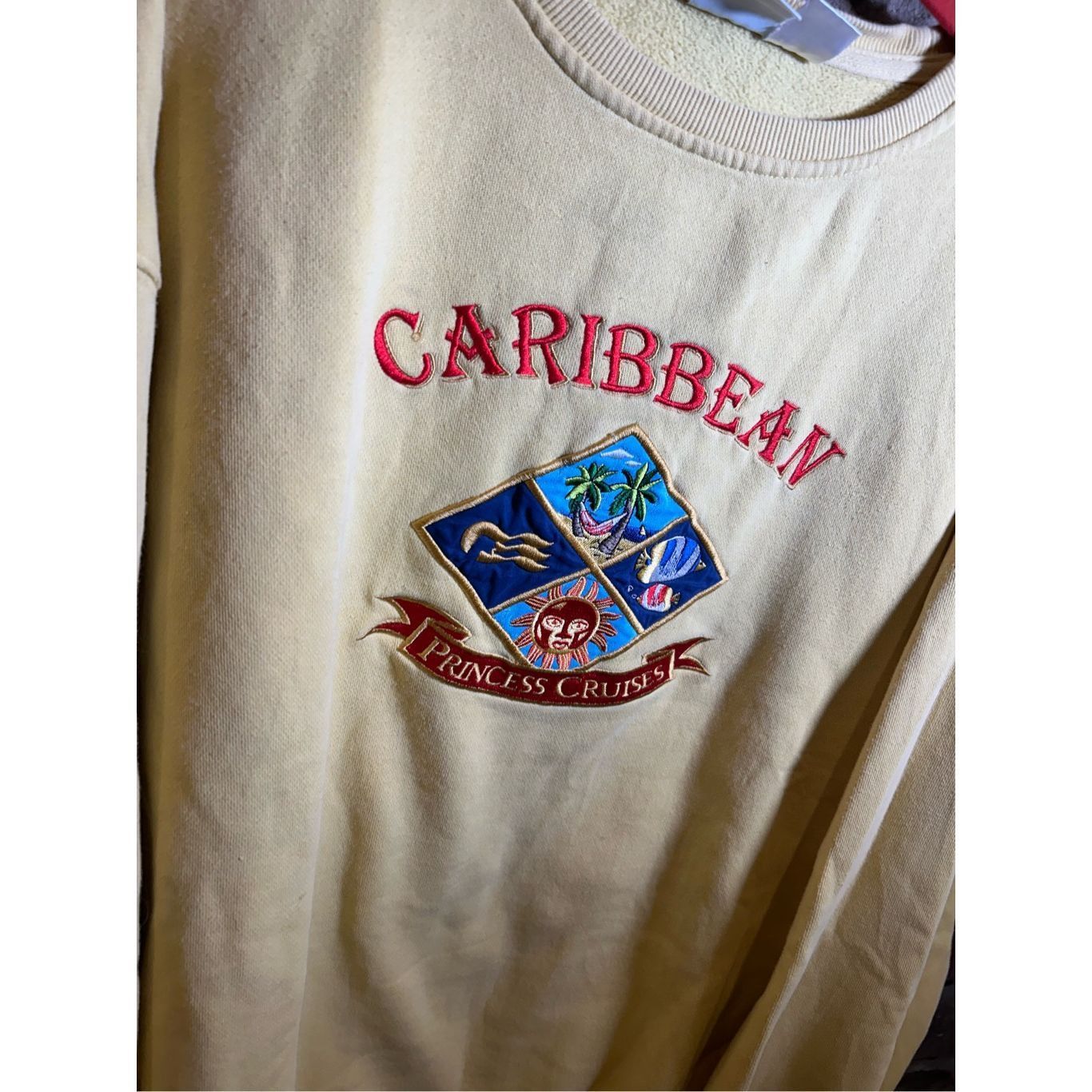 Vintage Size XL Vintage 1990 Princess cruises embroidered sweatshirt Size US XL / EU 56 / 4 - 2 Thumbnail