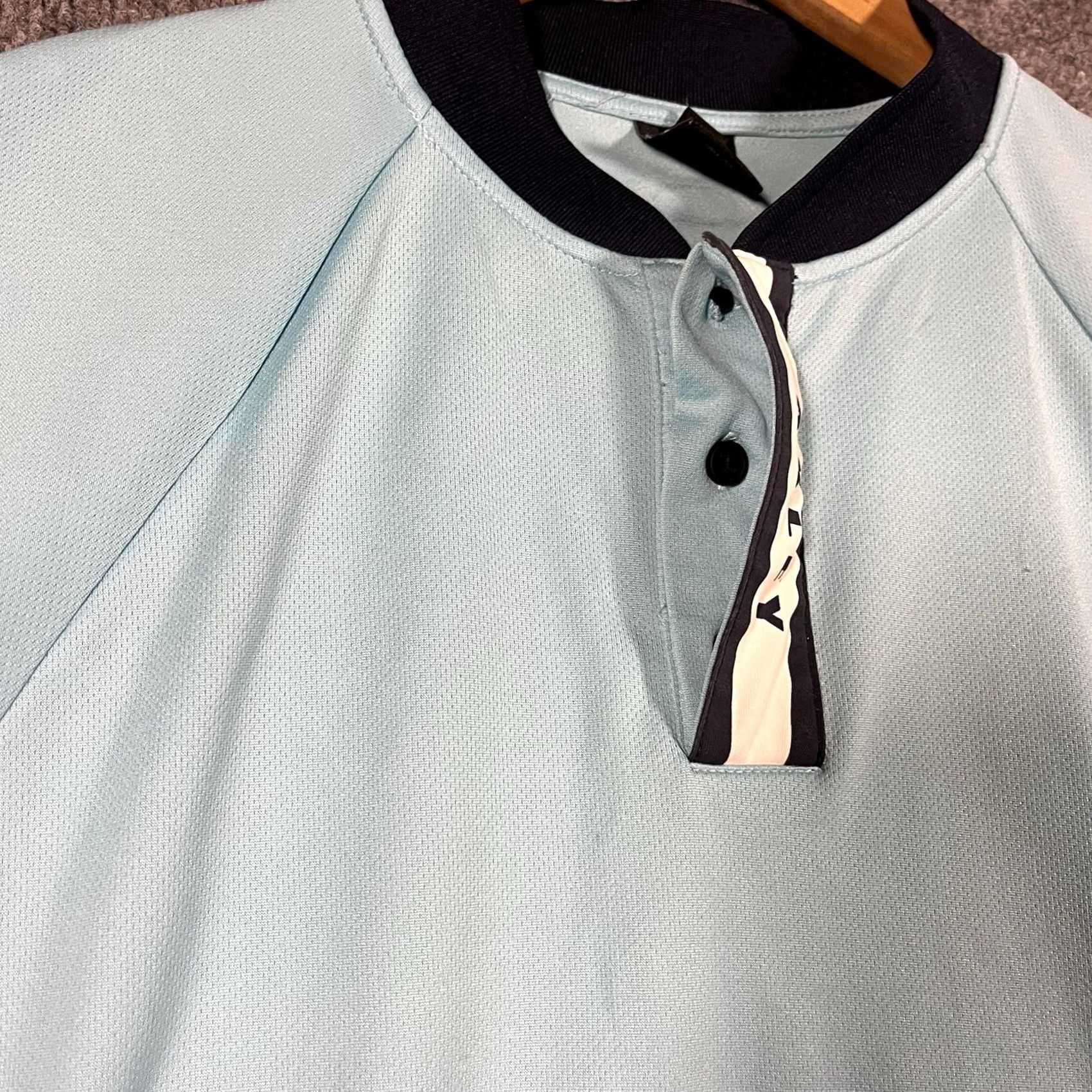 Oakley Oakley Polo Men S Blue Primo Polo Blade Collar Short Sleeve Golf Sport Activewear Modern Pattern Size US S / EU 44-46 / 1 - 5 Thumbnail