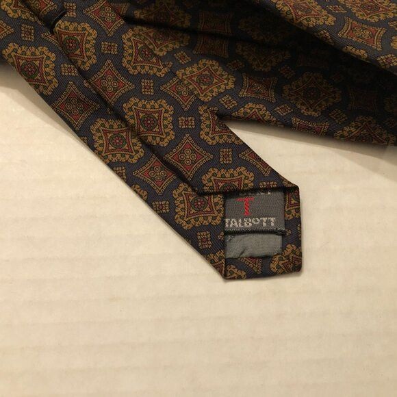 Robert Talbott Robert talbott men's new multicolor silk tie 4" X 59" Size ONE SIZE - 4 Thumbnail