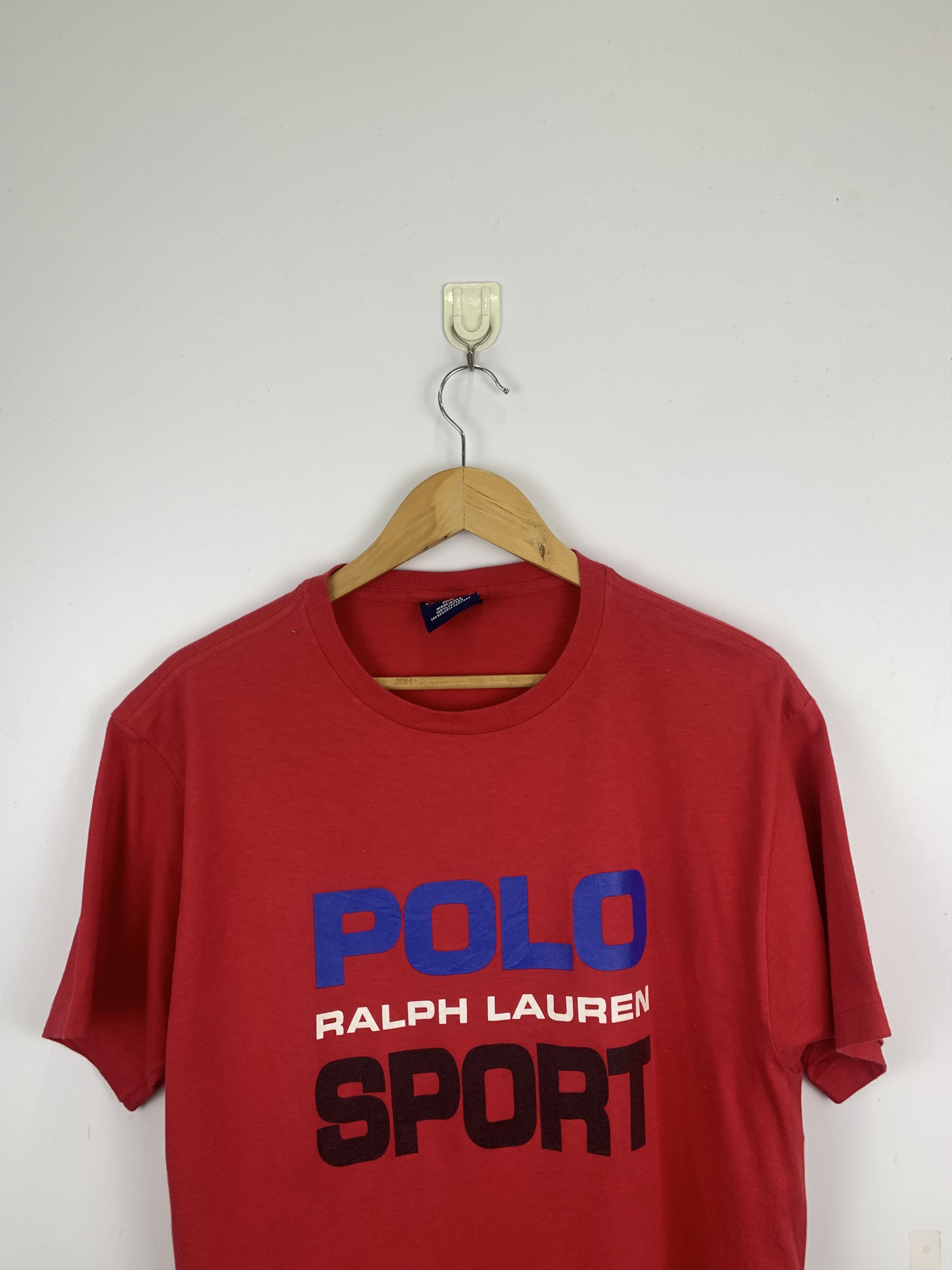 Polo Ralph Lauren × Vintage 90s Vintage Polo Ralph Lauren Made In Usa T Shirt TA0092 Size US S / EU 44-46 / 1 - 2 Thumbnail