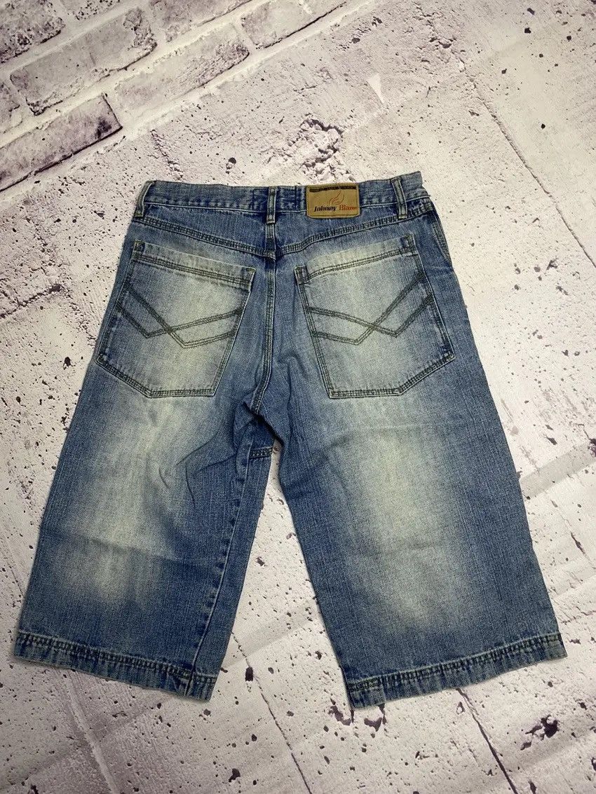 Wu-Tang Clan Vintage 90s Wu Wear Baggy Jeans Shorts Embroidered
