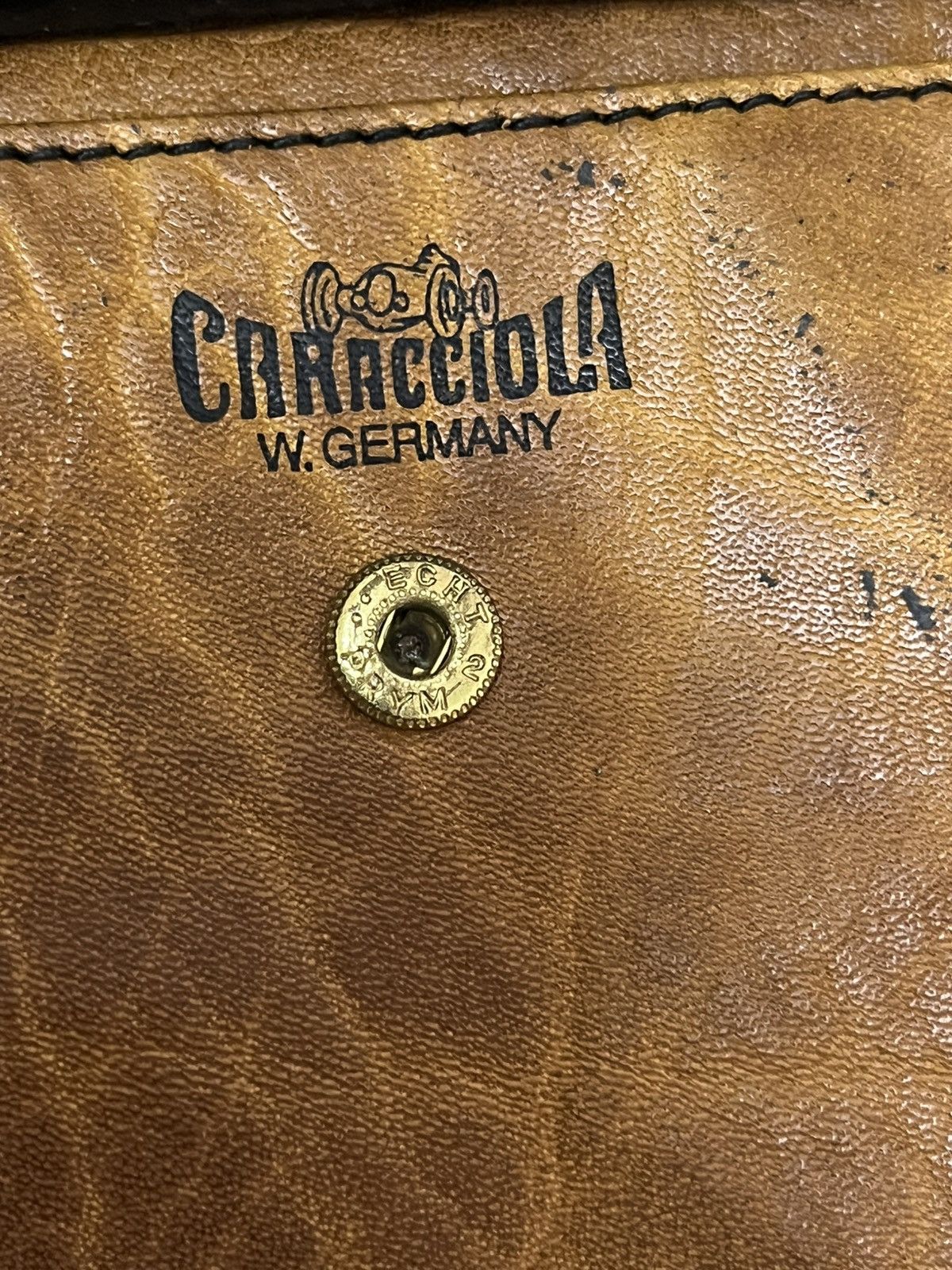 Leather Vintage 80s west germany leather wallet Size ONE SIZE - 4 Thumbnail