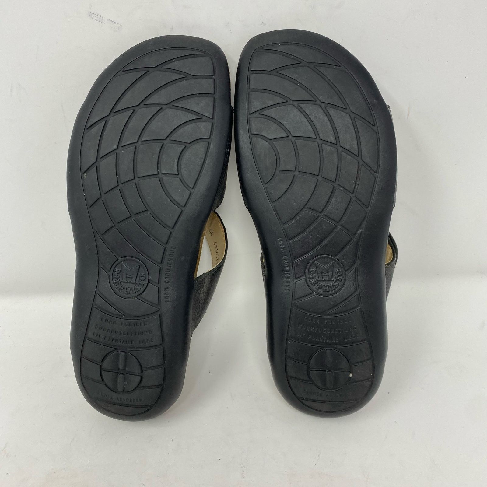 Mephisto Mephisto Air Relax Leather T-Strap Slide On Sandals Size 6.5 Size US 6.5 / IT 36.5 - 7 Thumbnail