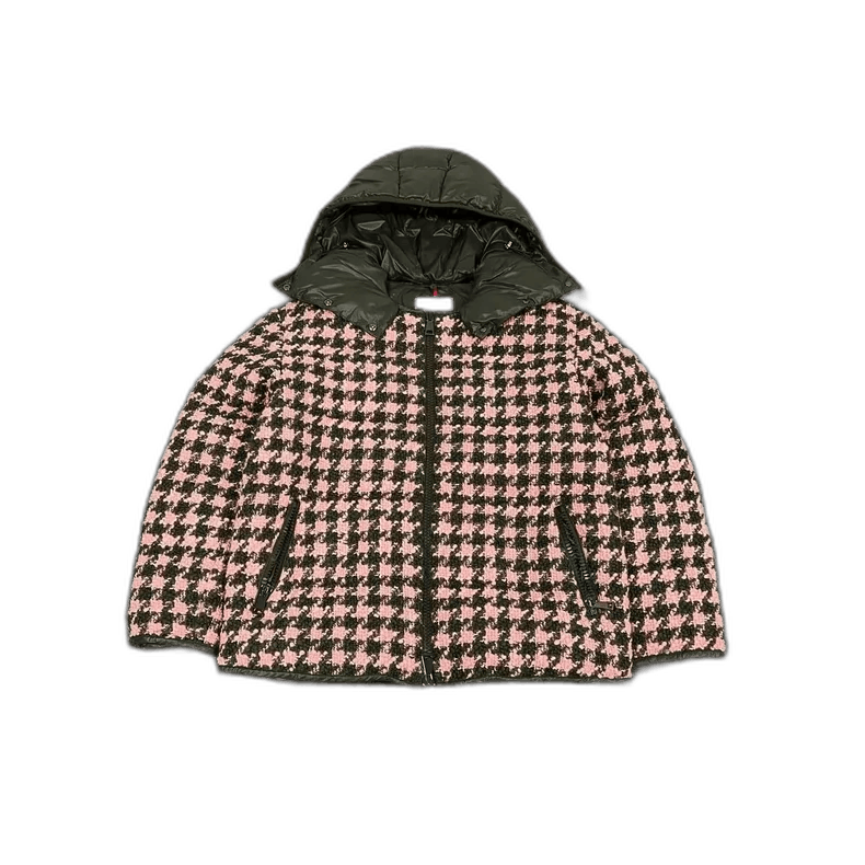 Moncler Moncler Chevril Houndstooth Down Jacket Size M / US 6-8 / IT 42-44 - 1 Thumbnail
