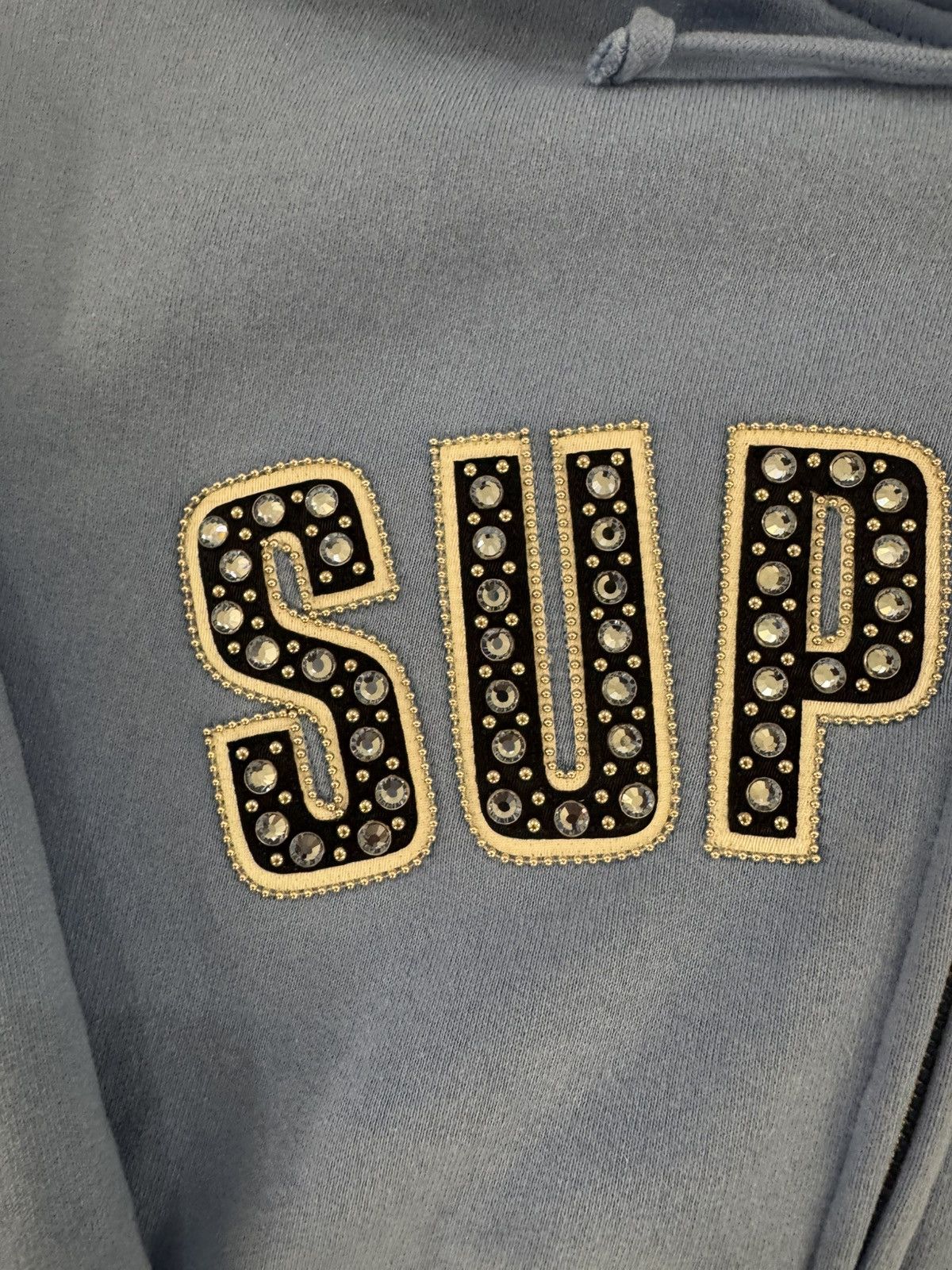 Supreme Supreme b.b. Simon Zip Up Hoodie Blue Sz S SS25 Used Size US S / EU 44-46 / 1 - 3 Thumbnail